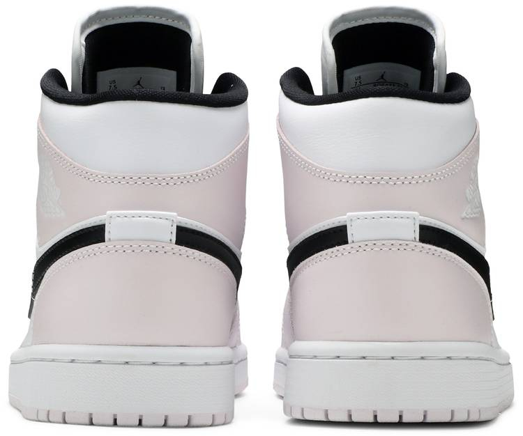 Wmns Air Jordan 1 Mid Barely Rose BQ6472-500