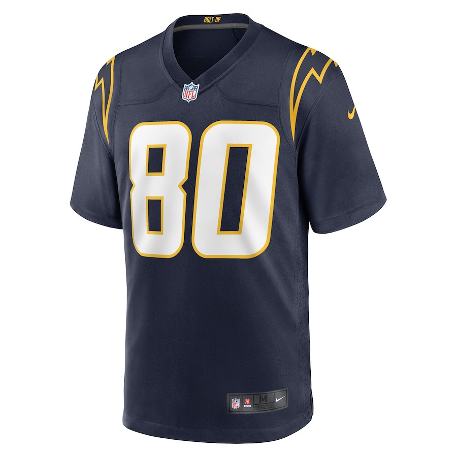 Kellen Winslow 80 Los Angeles Chargers Retired Navy NFL Jersey Men's