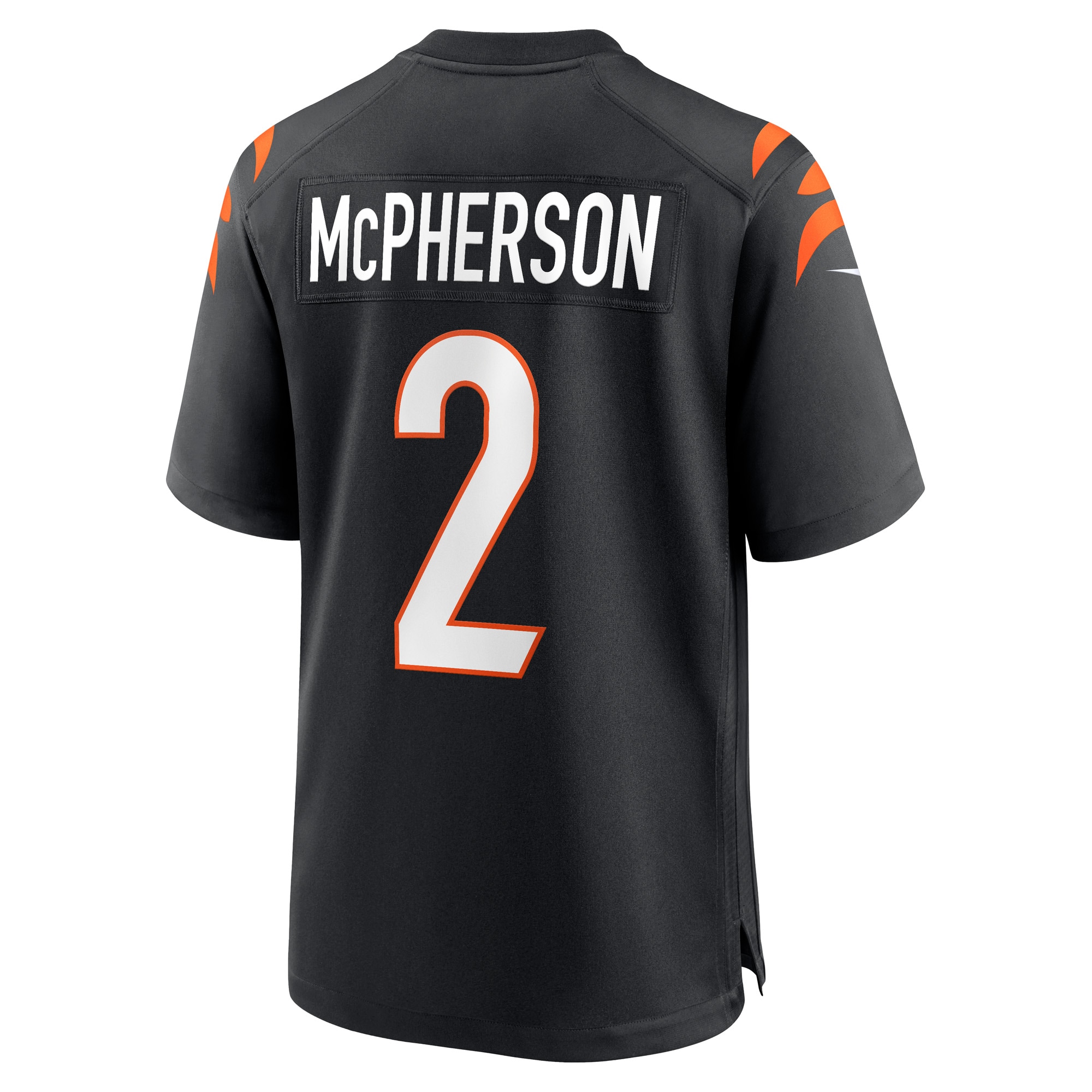 Cincinnati Bengals Evan McPherson Black Game NFL Jersey Men's