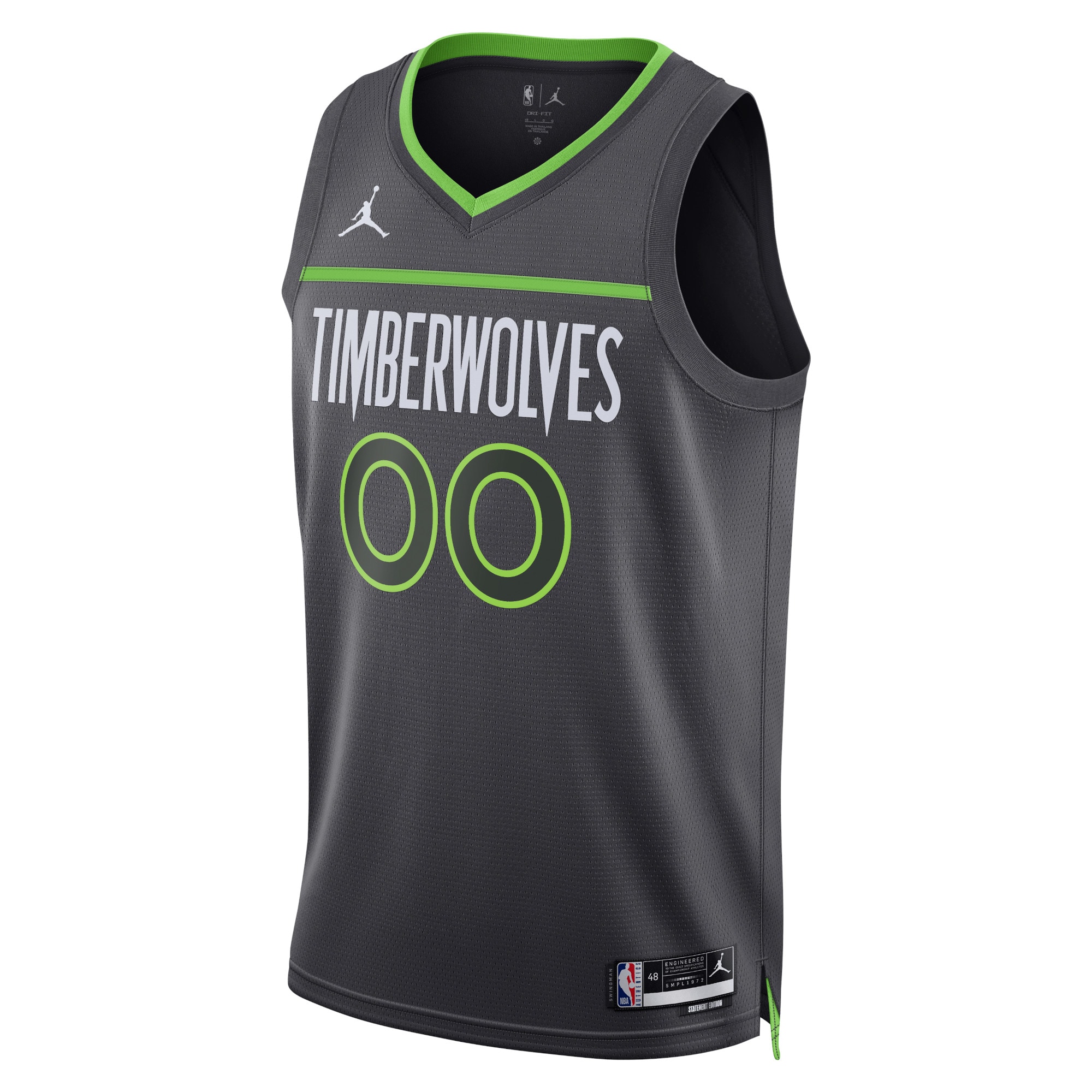 Minnesota Timberwolves Jordan Statement Swingman Custom Unisex NBA Jersey Unisex