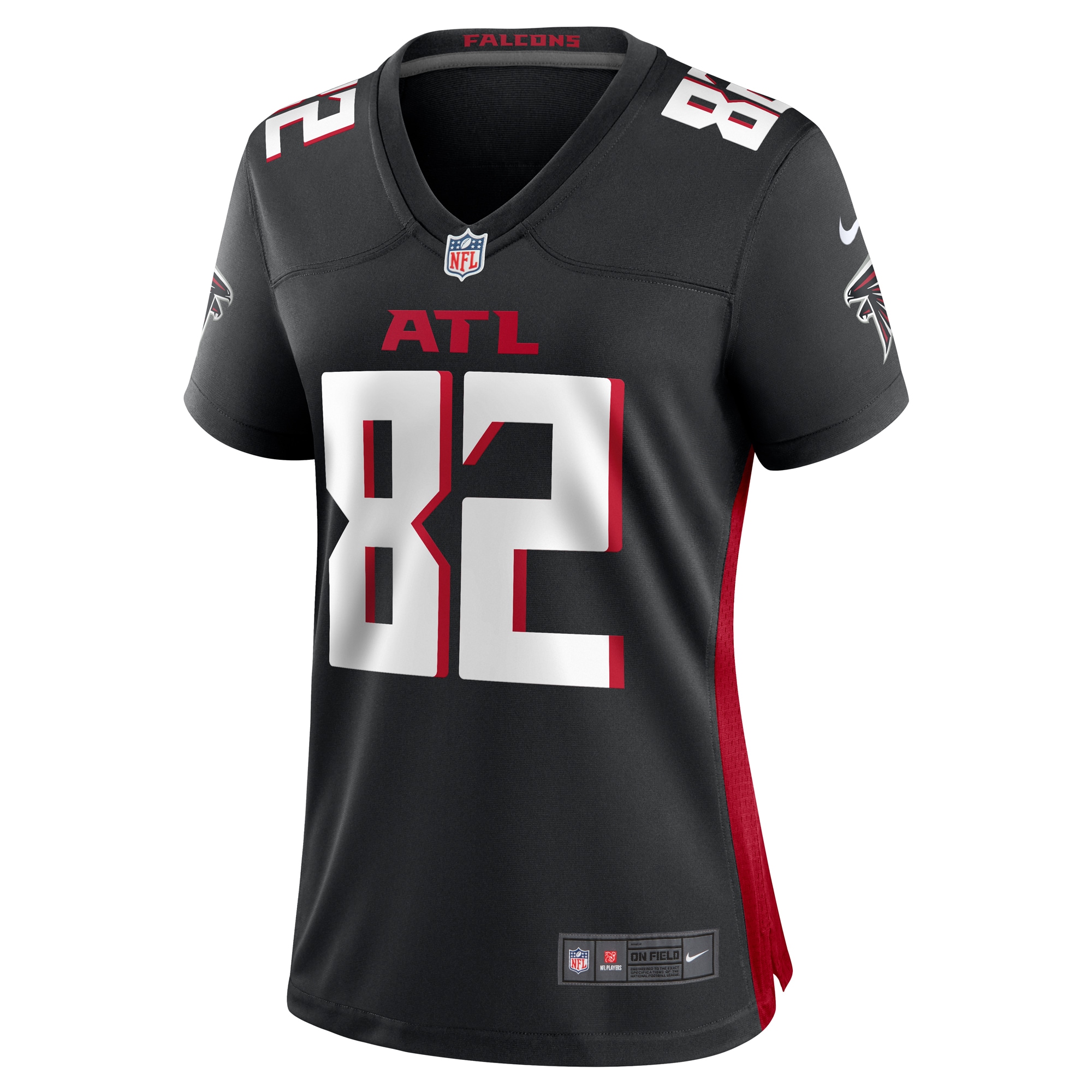 Atlanta Falcons Xavier Malone Black Game NFL Jersey Women's