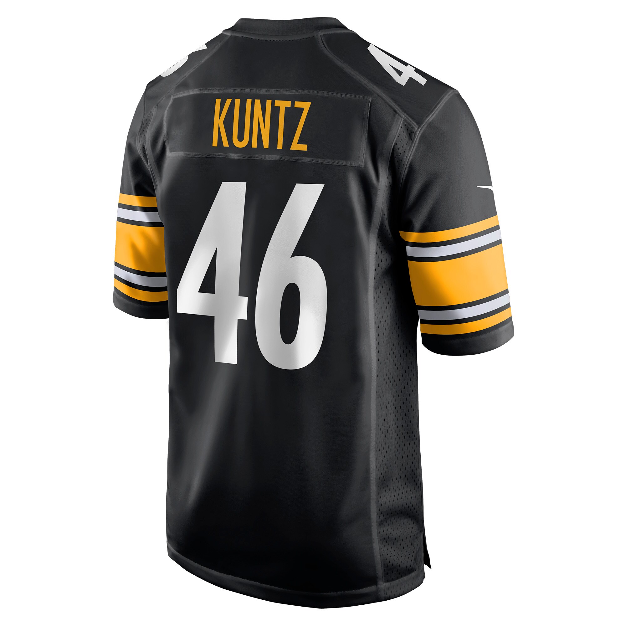 Pittsburgh Steelers Christian Kuntz Black Game NFL Jersey Men's