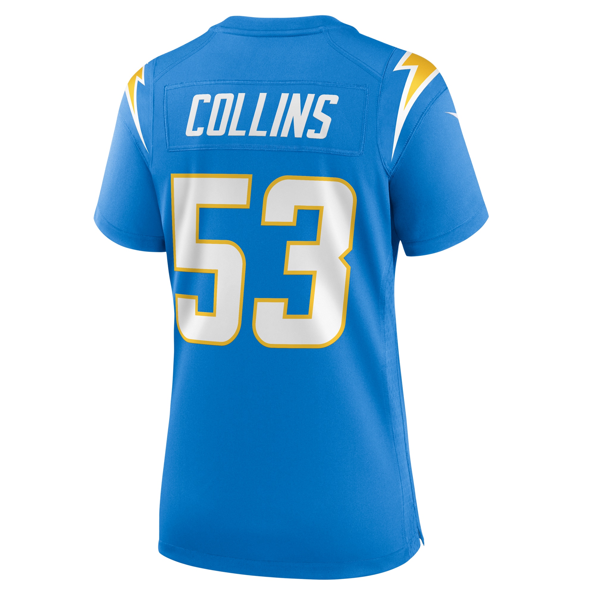 Los Angeles Chargers Chris Collins Powder Blue Team Game NFL Jersey Women's