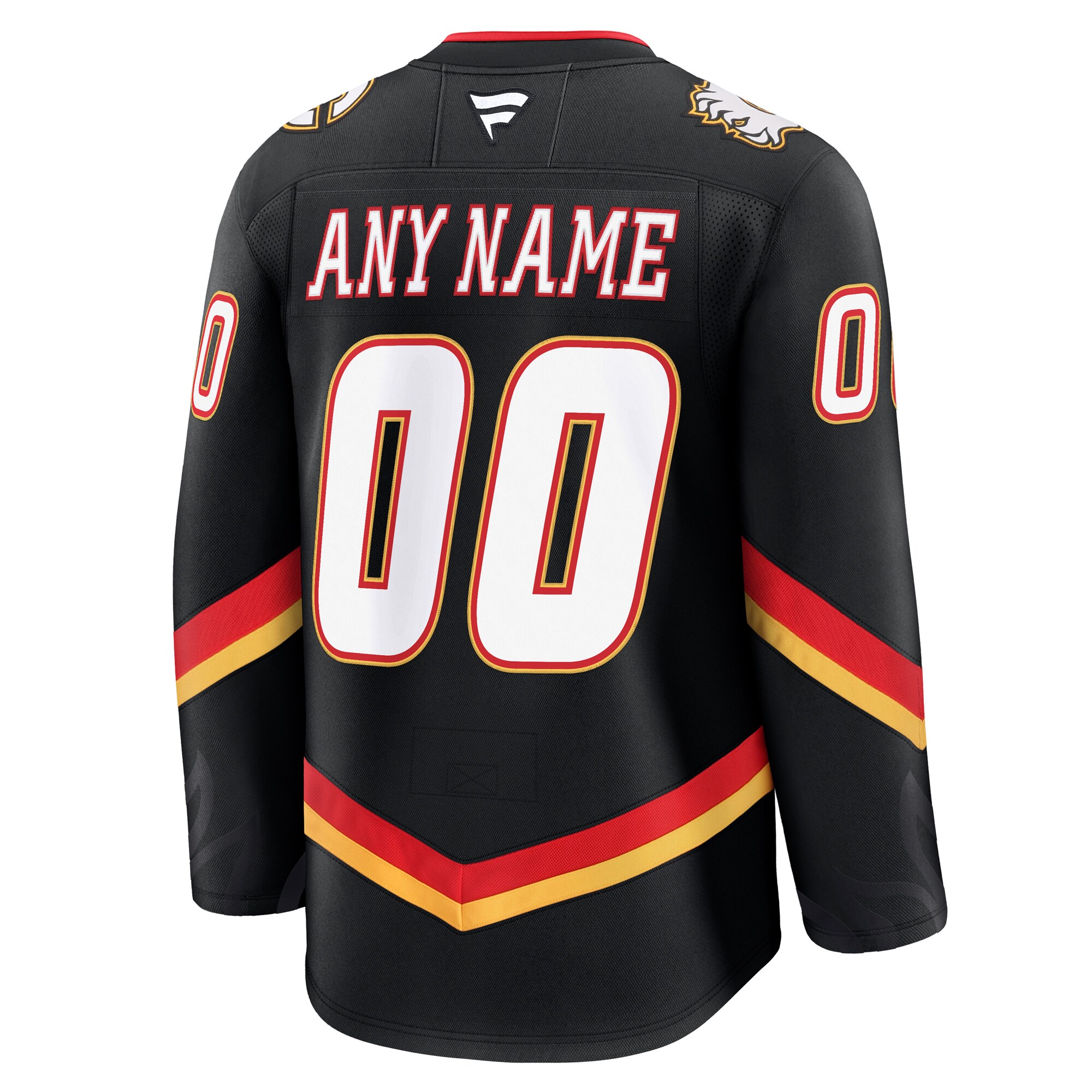 Calgary Flames Black Alternate Premium Custom NHL Jersey Men's