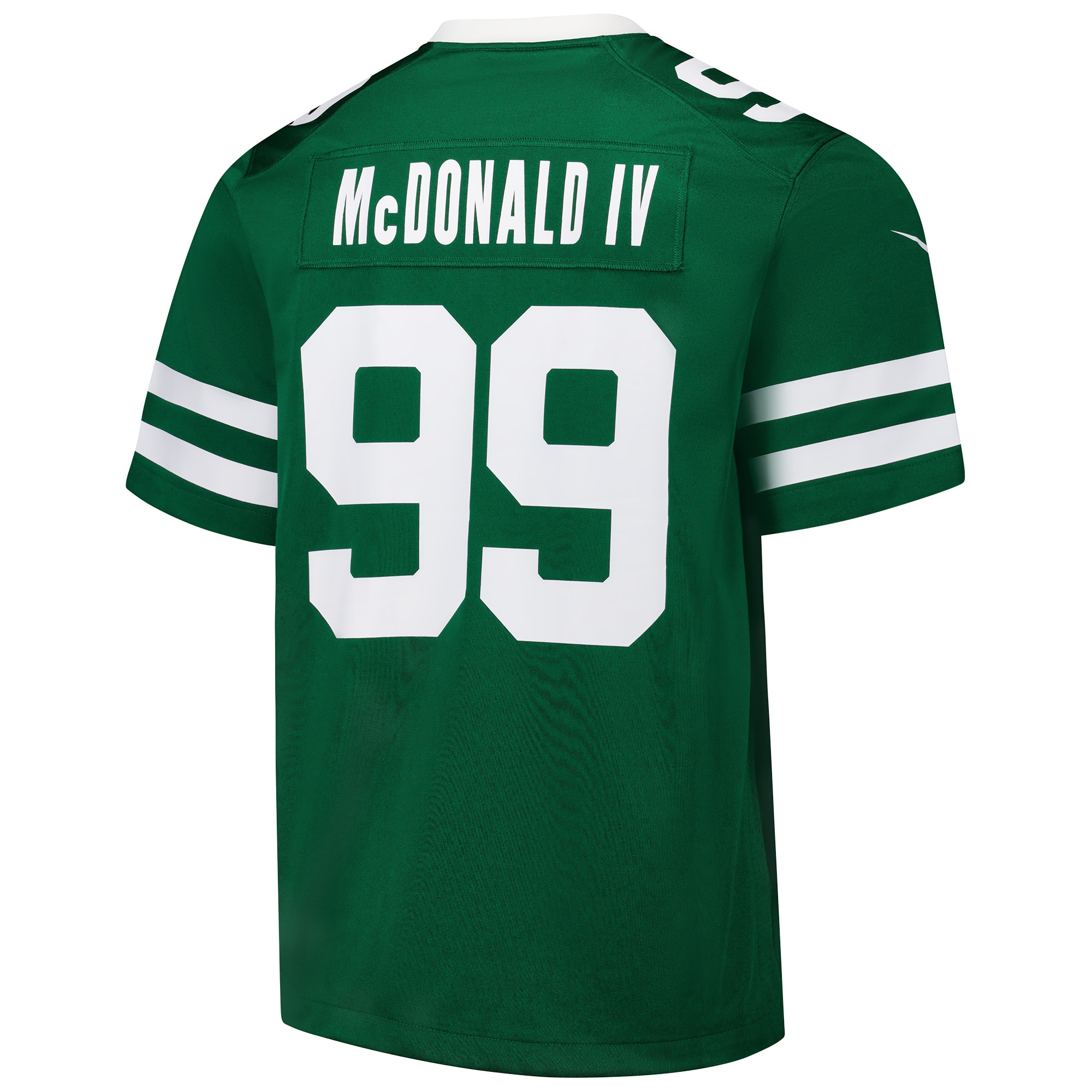 New York Jets Will McDonald IV Legacy Green Team Game NFL Jersey Men's