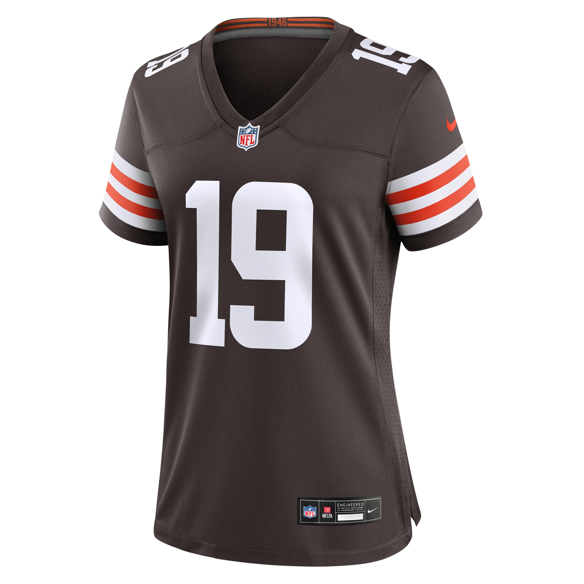 Cleveland Browns Cedric Tillman Brown Game NFL Jersey Women's