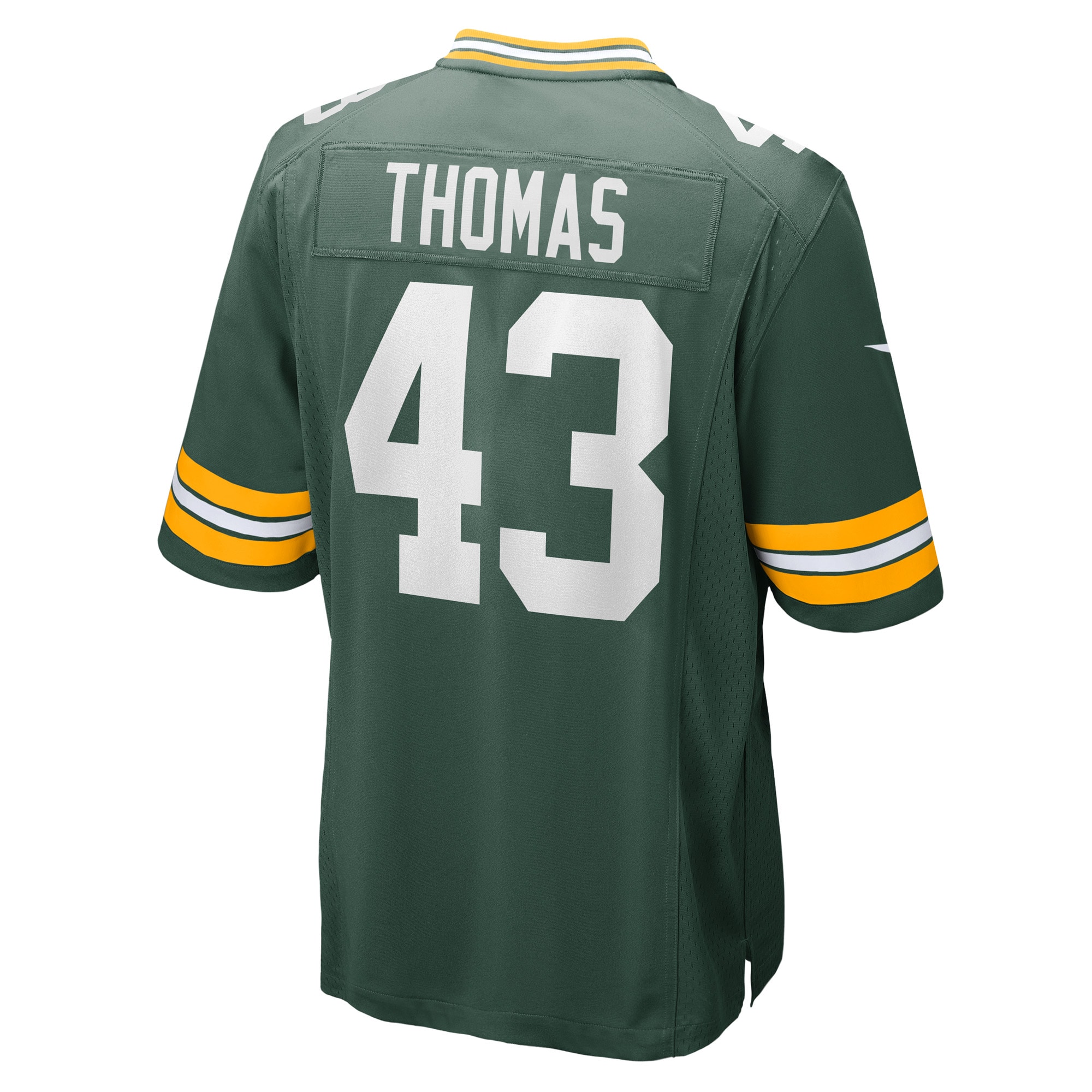Green Bay Packers Kiondre Thomas Green Game Player NFL Jersey Men's