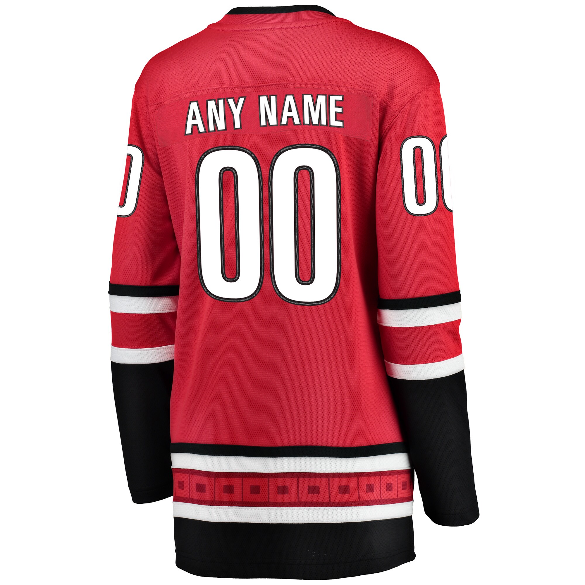 Carolina Hurricanes Red Alternate Breakaway Custom NHL Jersey Women's