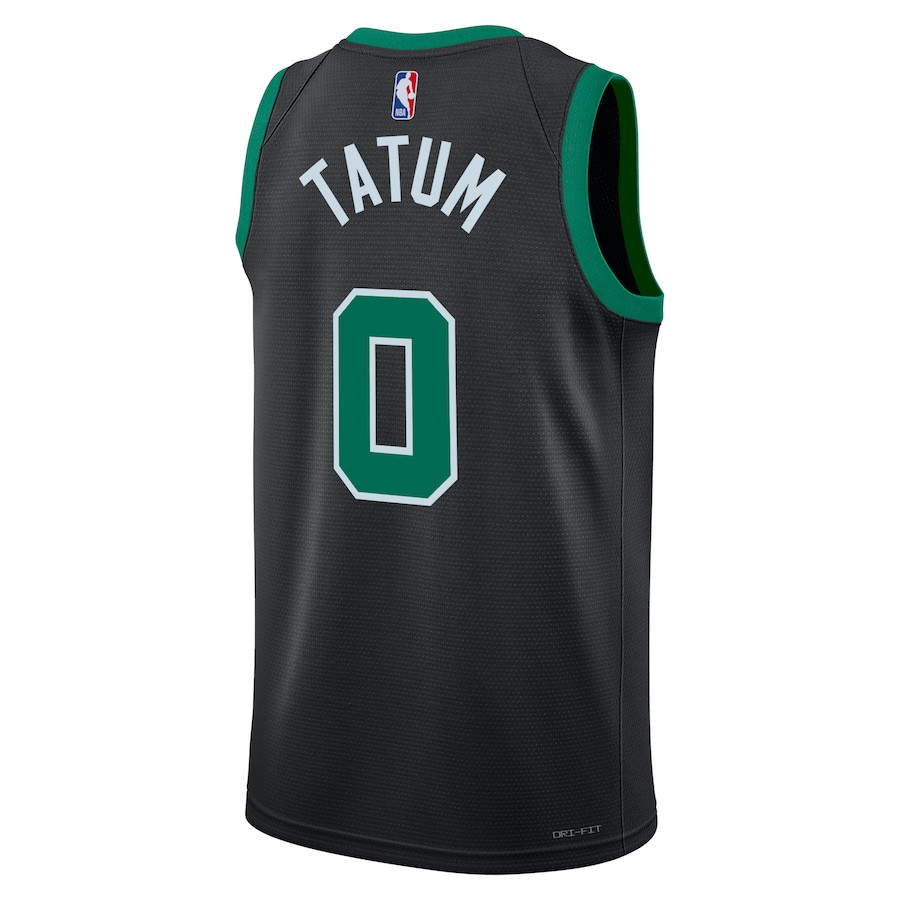 Jayson Tatum 0 Boston Celtics Unisex Swingman Statement Edition Black NBA Jersey Unisex