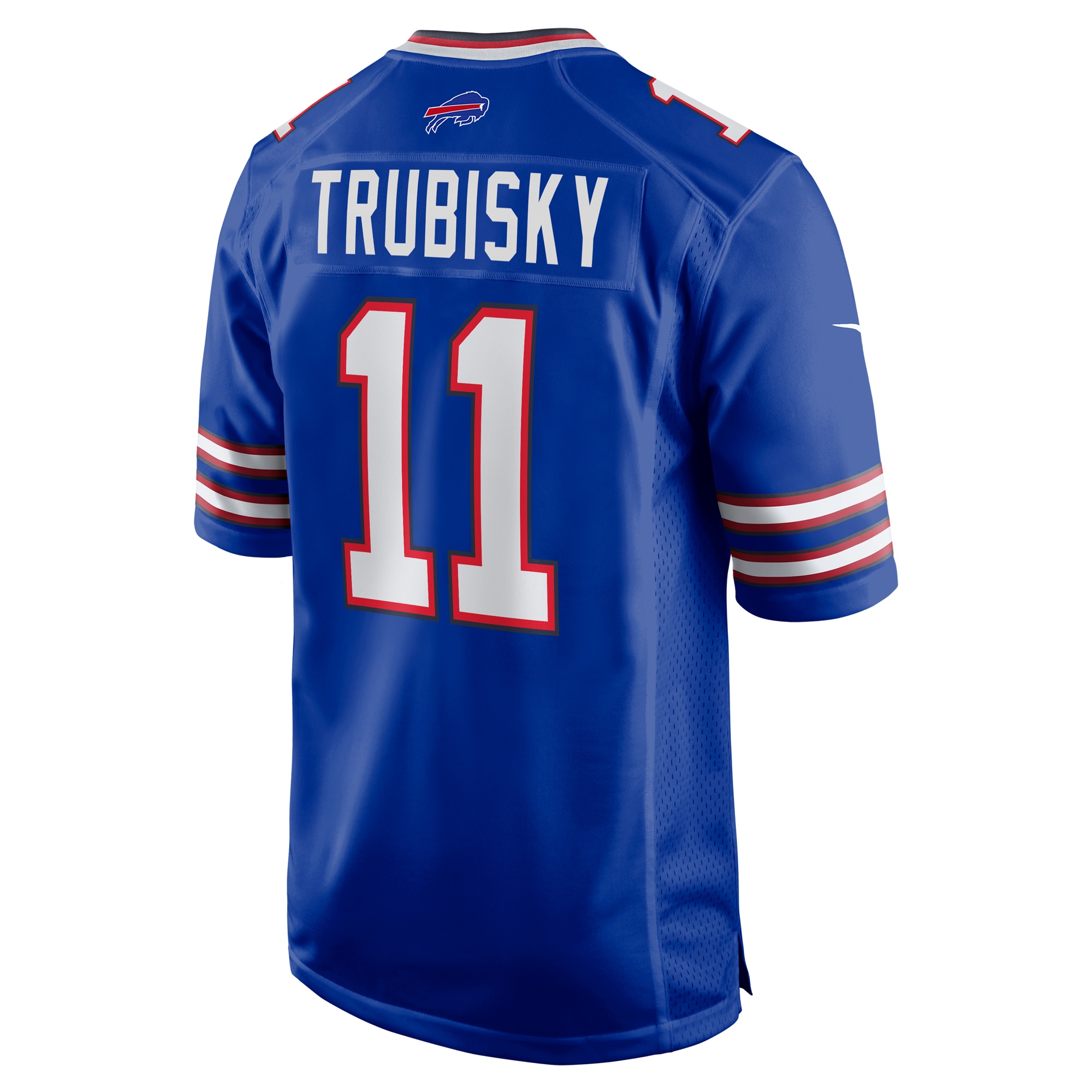 Buffalo Bills Mitchell Trubisky Royal Game NFL Jersey Men's