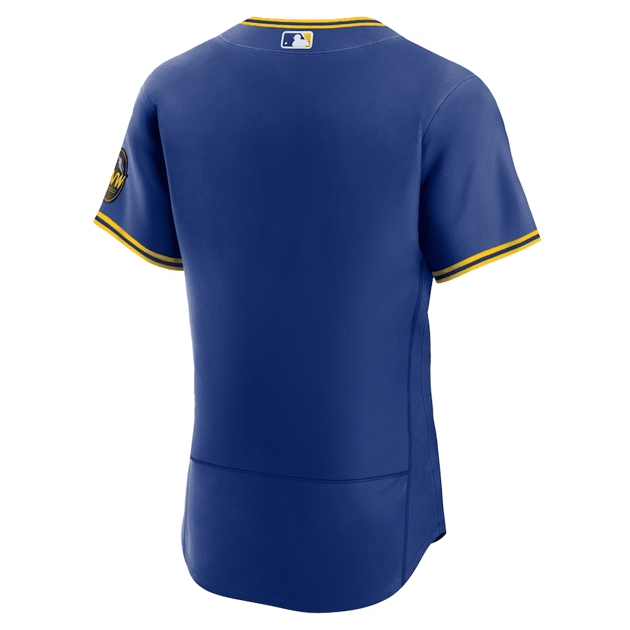 Seattle Mariners Royal 2023 City Connect Elite MLB Jersey Men's