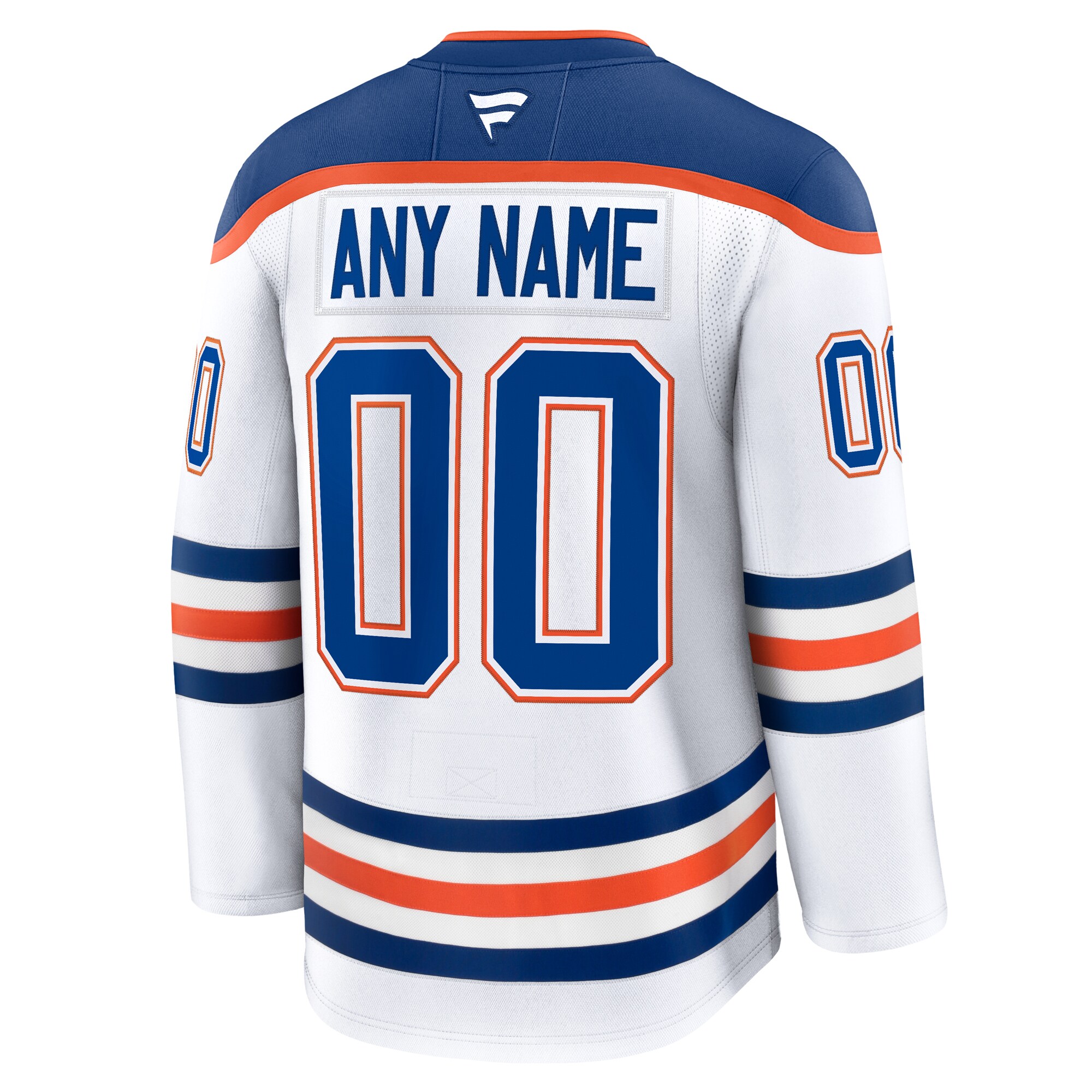 Edmonton Oilers White Away Premium Custom NHL Jersey Men's