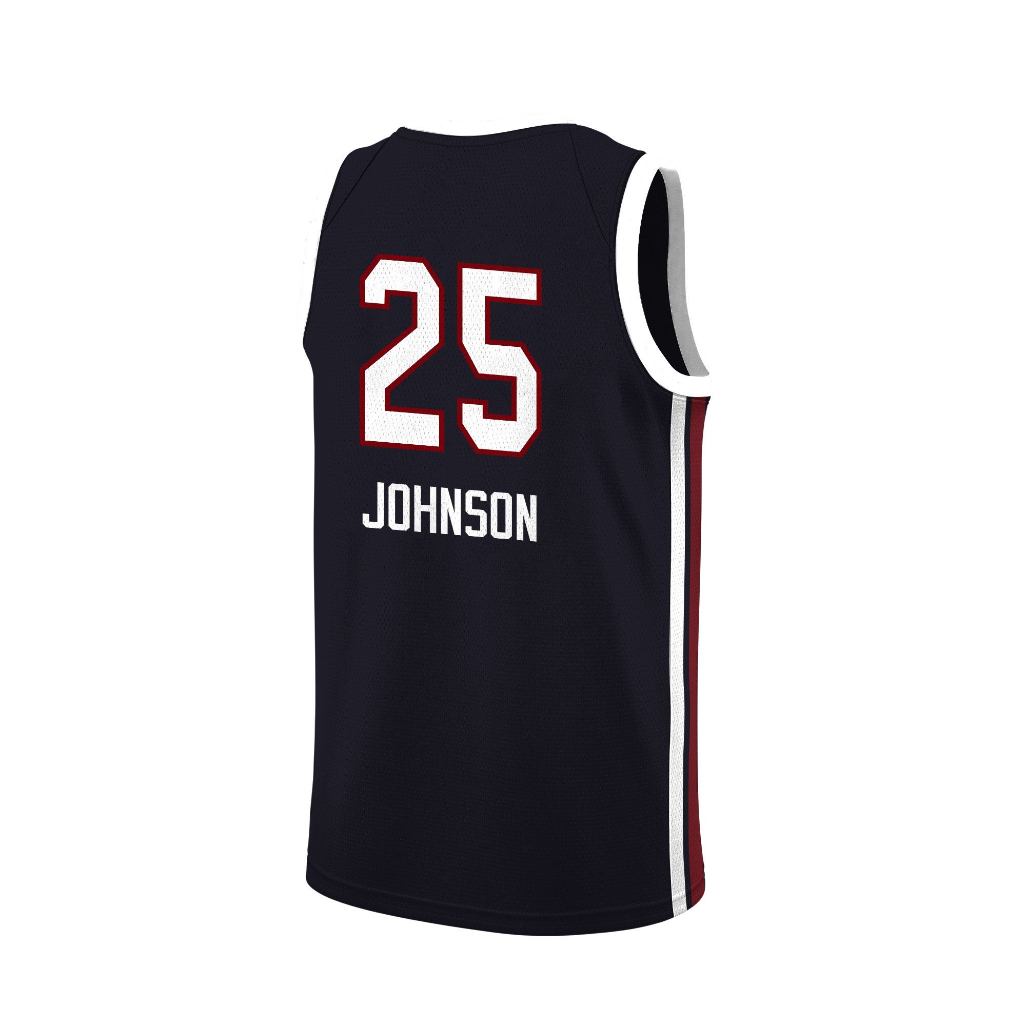 Raven Johnson 25 South Carolina 2024 Black Unisex NCAA Jersey Unisex
