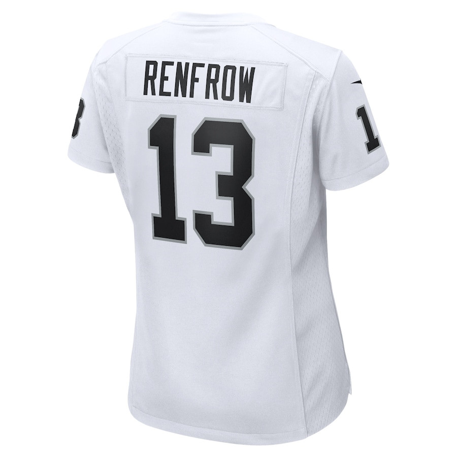 Hunter Renfrow 13 Las Vegas Raiders Game White NFL Jersey Women's