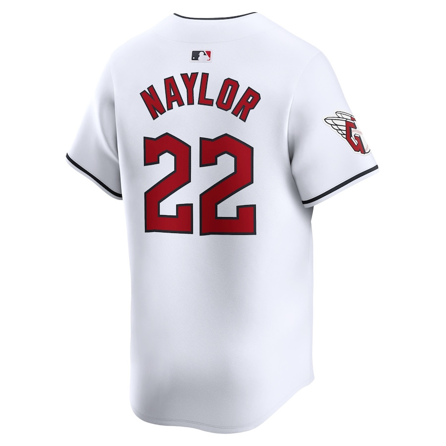 Josh Naylor 22 Cleveland Guardians Home Limited White MLB Jersey Men's