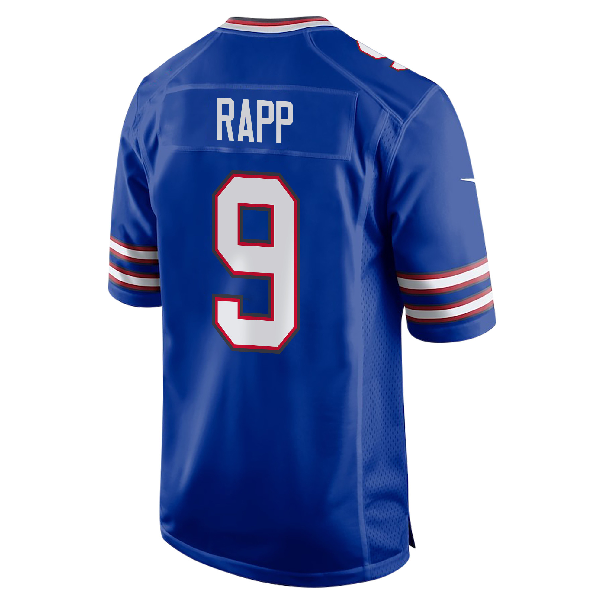 Taylor Rapp 9 Buffalo Bills Super Bowl LIX Champions Patch Game Royal NFL Jersey Men's
