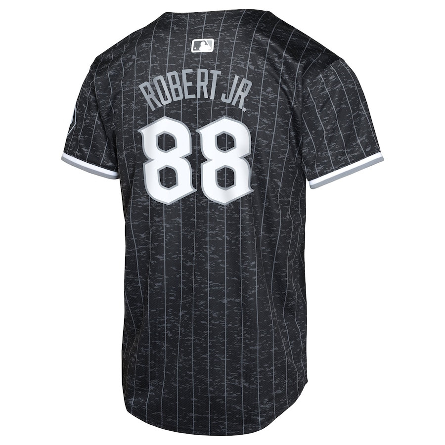 Luis Robert Jr. 88 Chicago White Sox City Connect Limited Black MLB Jersey Youth