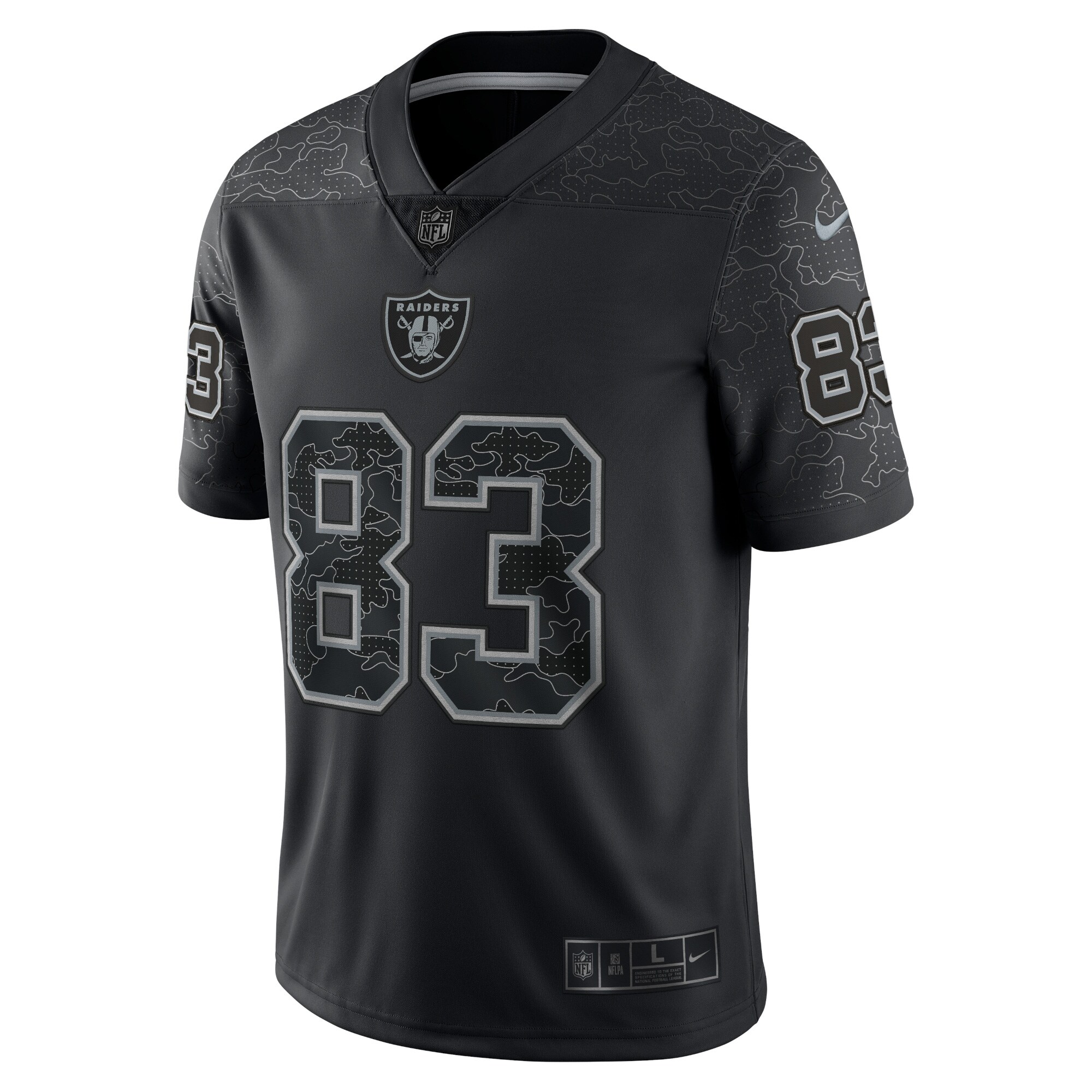 Las Vegas Raiders Darren Waller Black RFLCTV Limited NFL Jersey Men's
