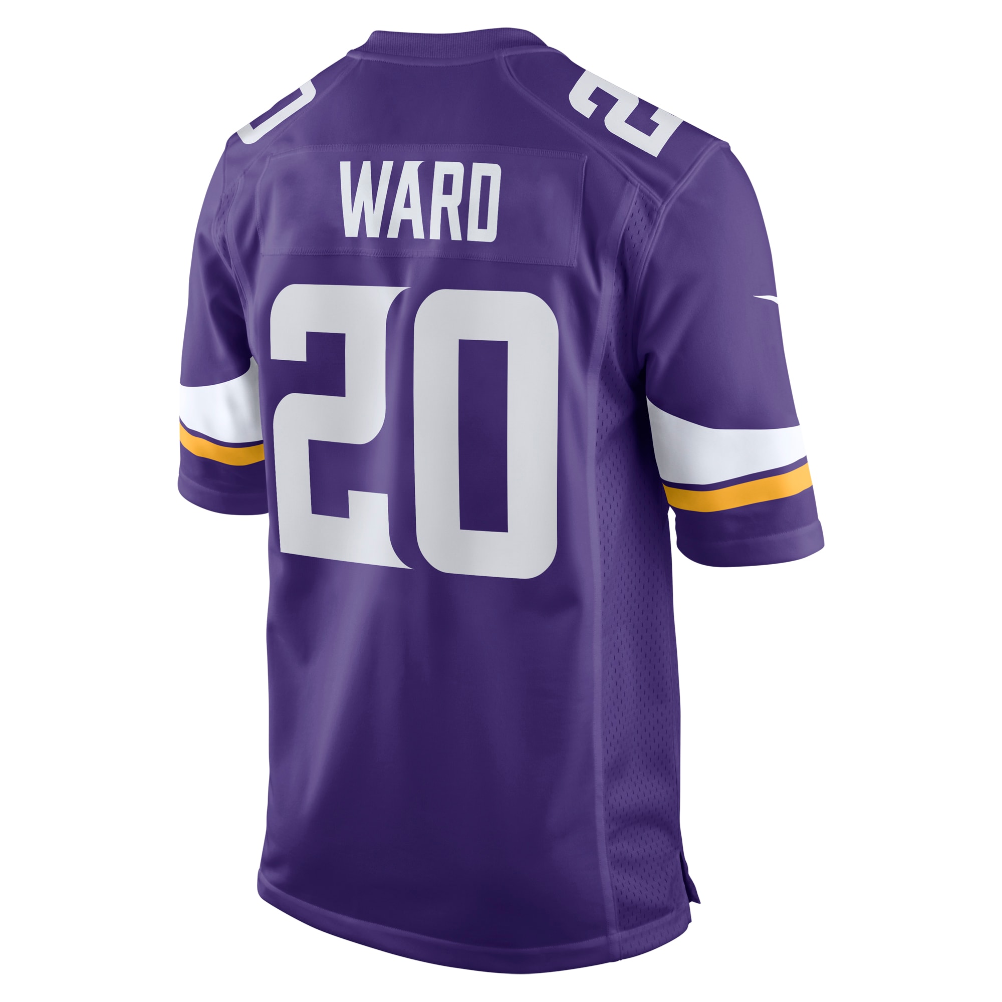Minnesota Vikings Jay Ward Purple Game NFL Jersey Men's
