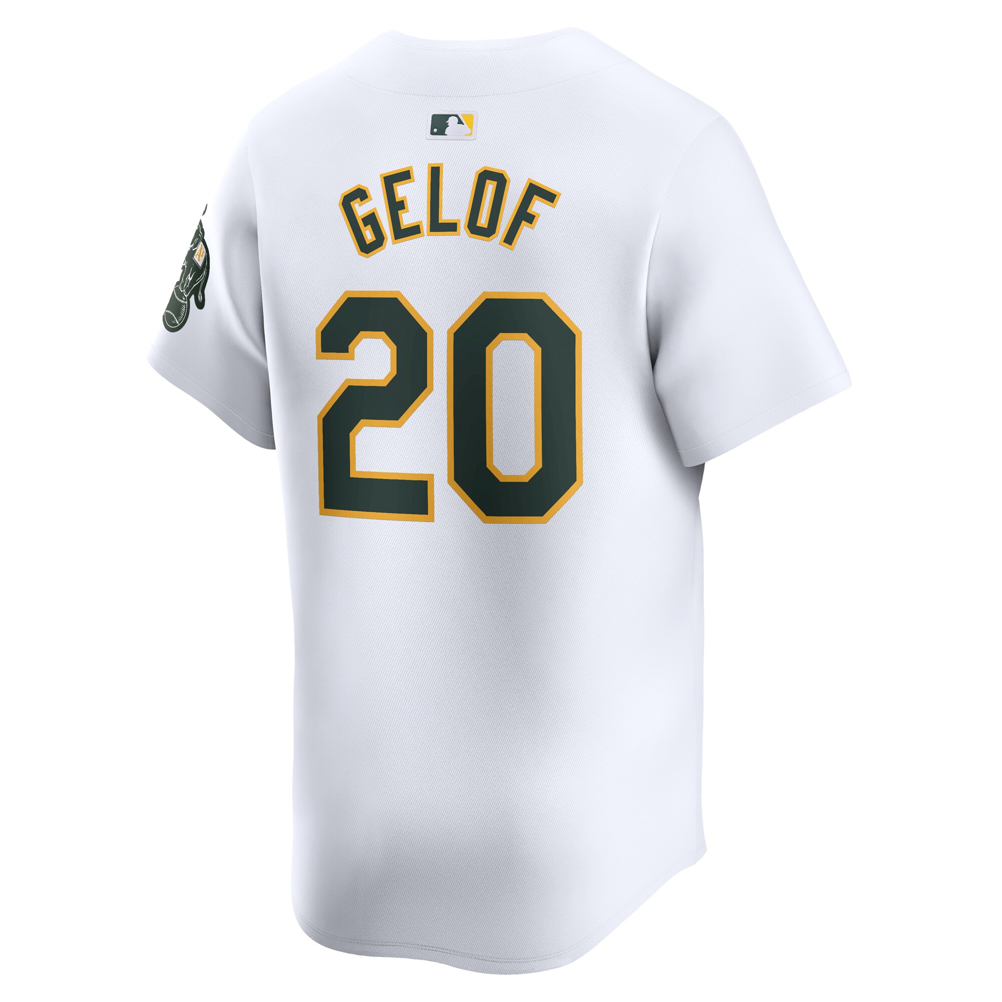 Oakland Athletics Zack Gelof White Home Limited Player MLB Jersey Men's