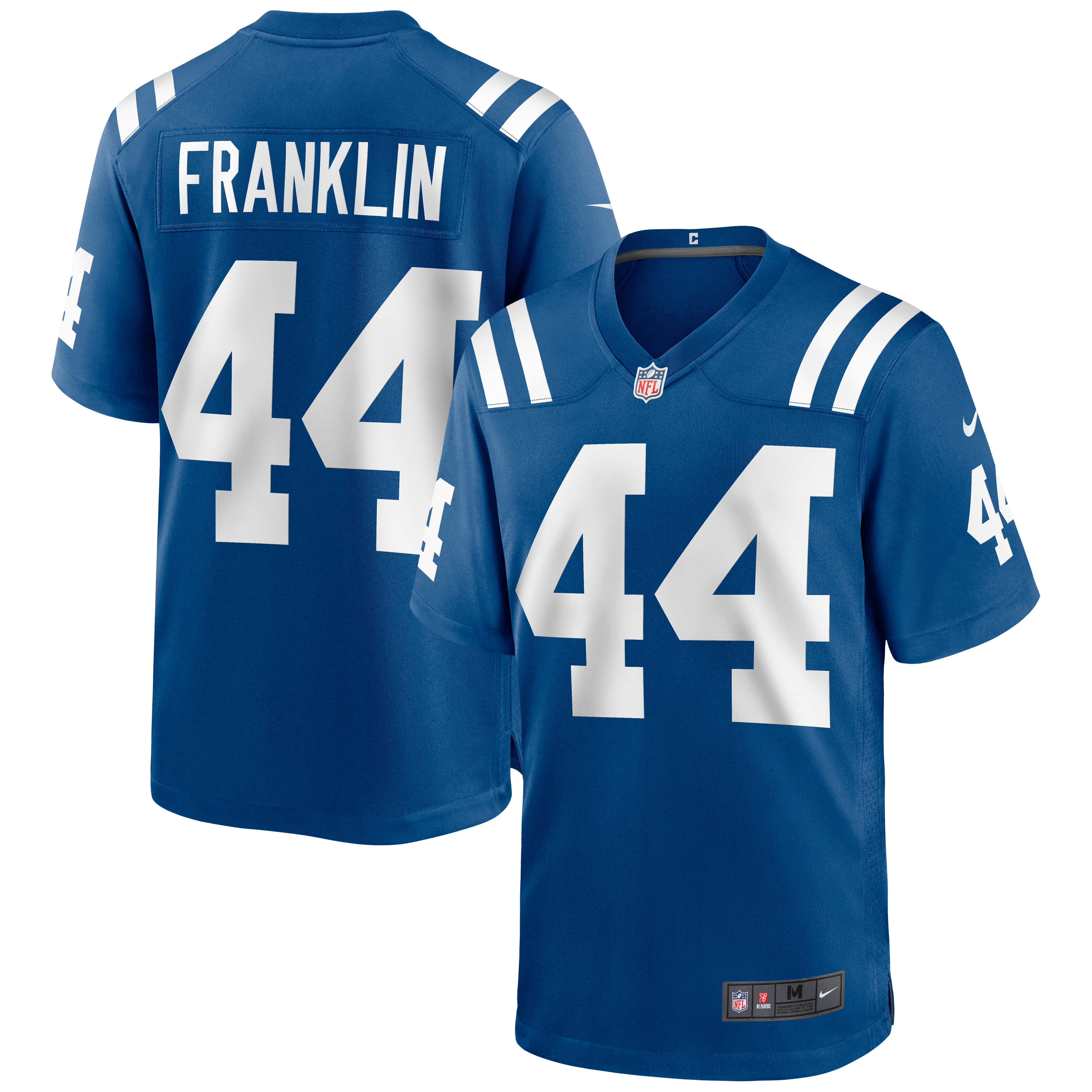 Indianapolis Colts Zaire Franklin Royal Game NFL Jersey Men's