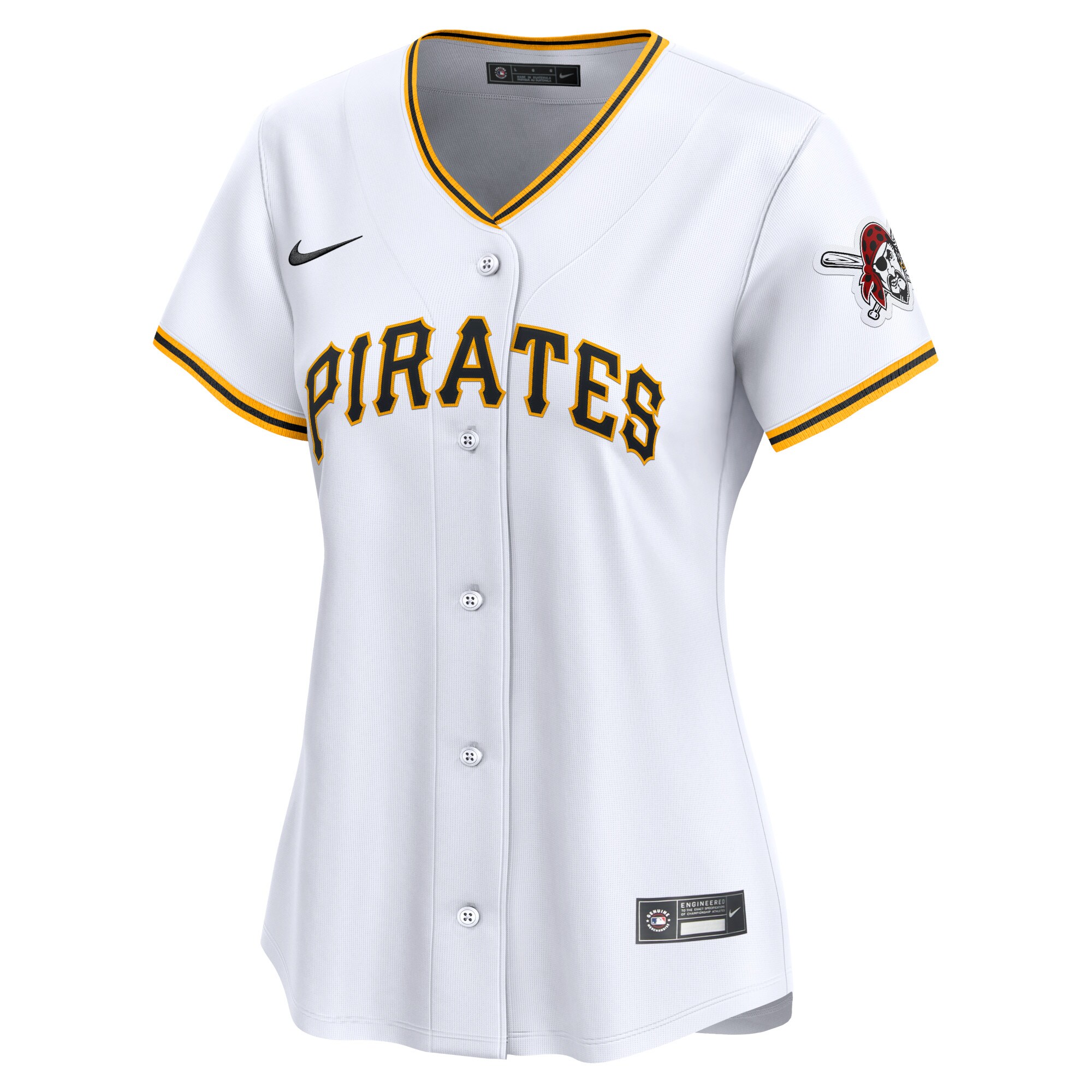 Pittsburgh Pirates White Home Limited MLB Jersey Women's