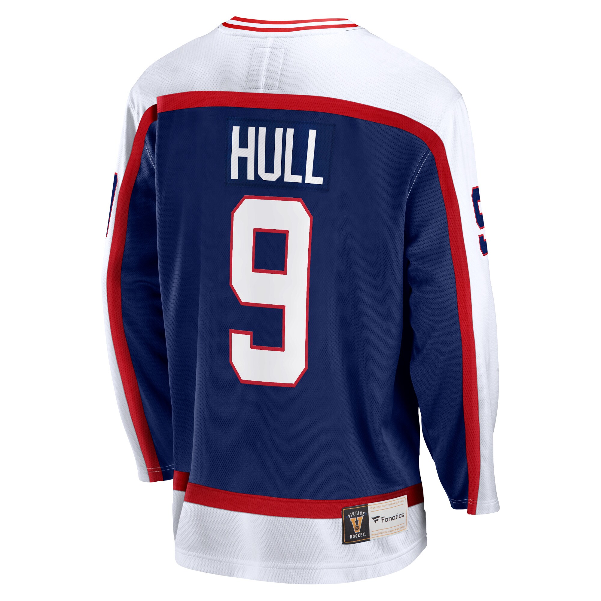 Winnipeg Jets Bobby Hull Navy Breakaway Retired Player NHL Jersey Men's