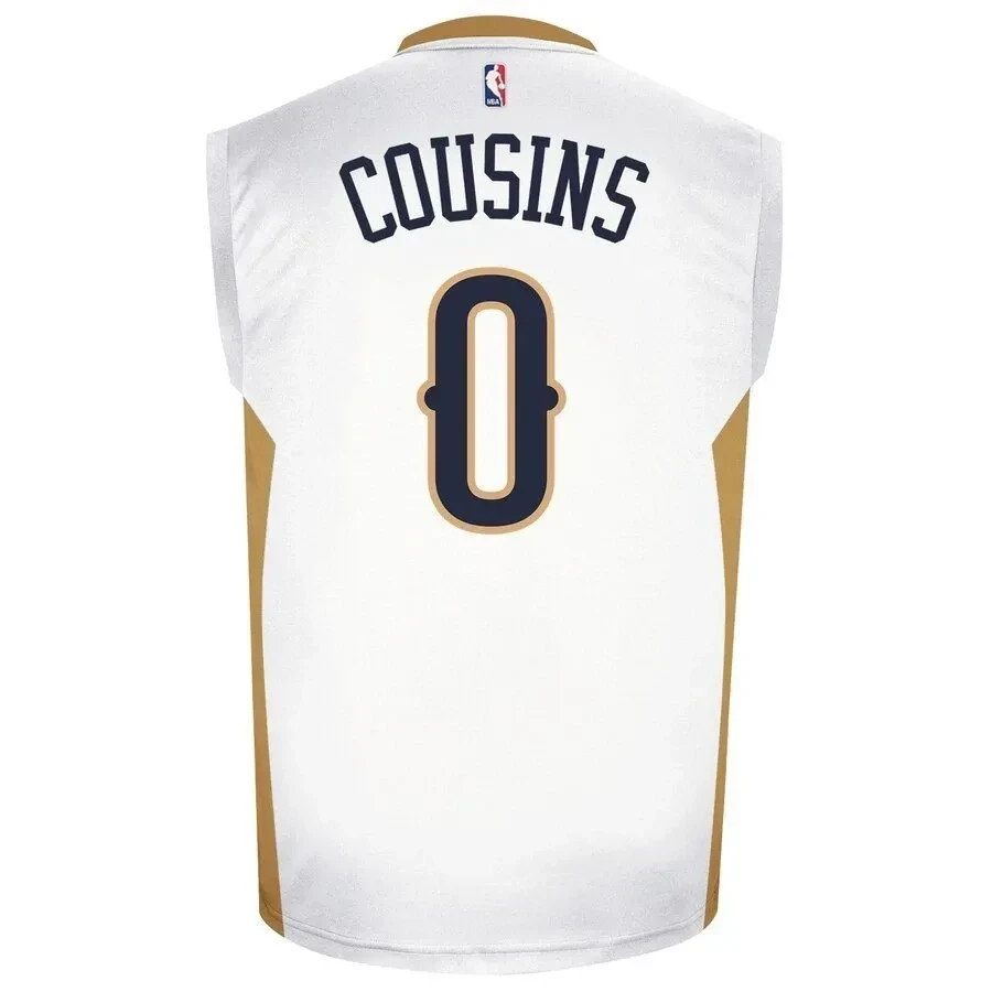Demarcus Cousins New Orleans Pelicans Home White NBA Jersey Men's
