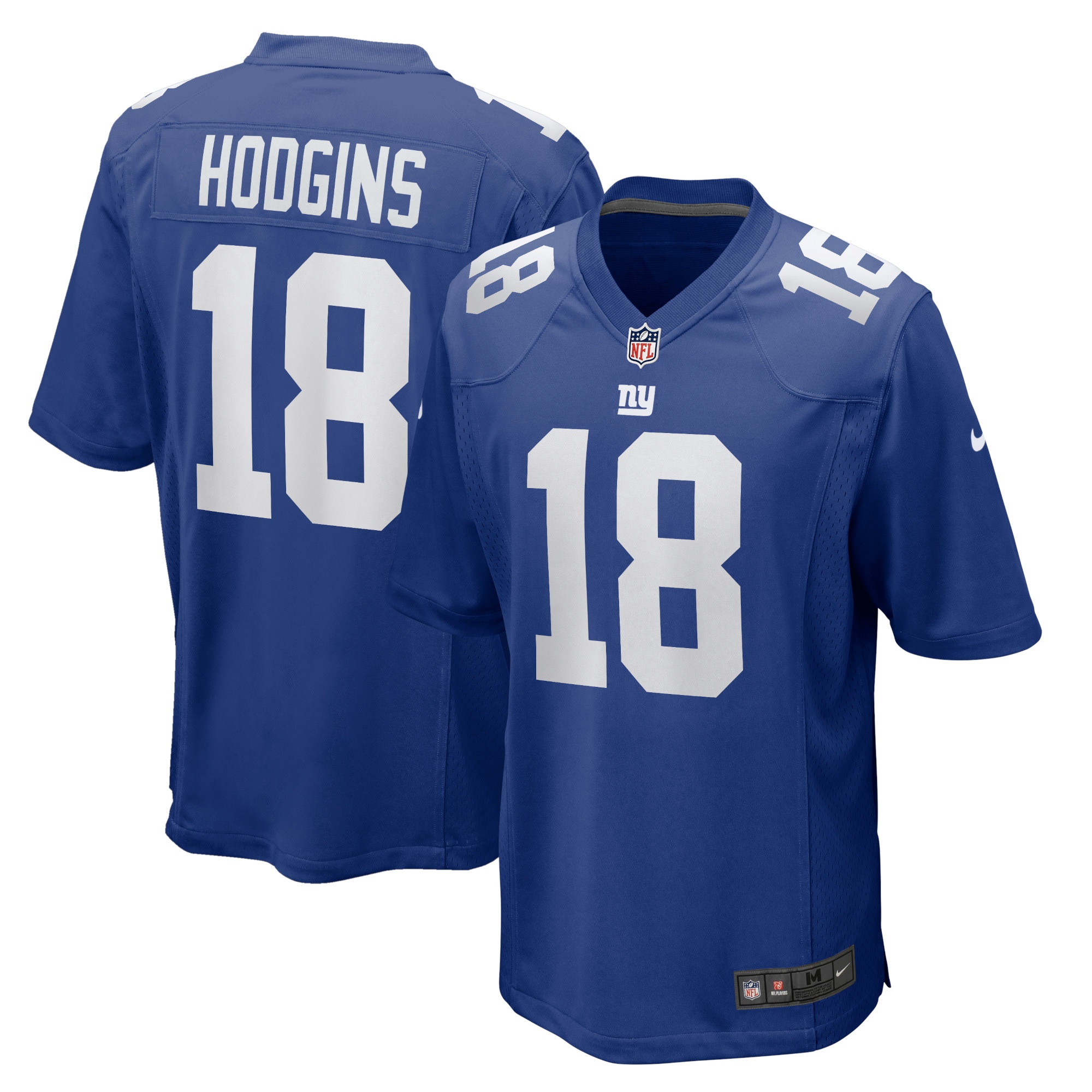 New York Giants Isaiah Hodgins Royal Home Game Player NFL Jersey Men's