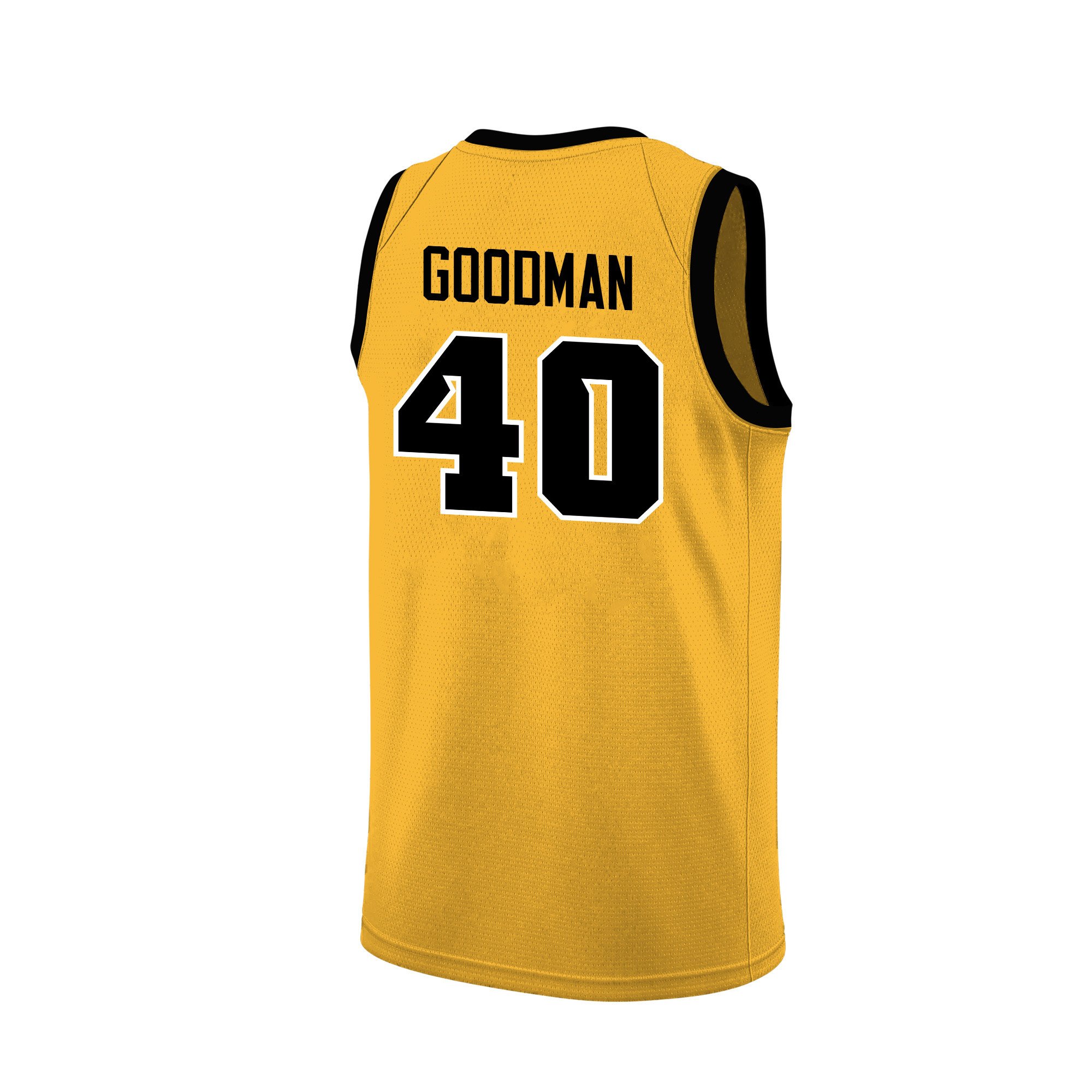 Sharon Goodman 40 Iowa Hawkeyes 2024 Final Four Patch Unisex NCAA Jersey Unisex