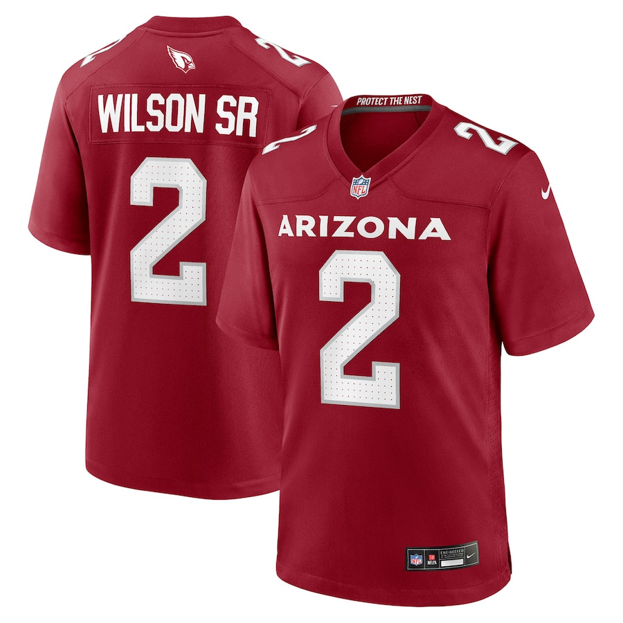 Mack Wilson Sr. 2 Arizona Cardinals Team Game Cardinal NFL Jersey Men's