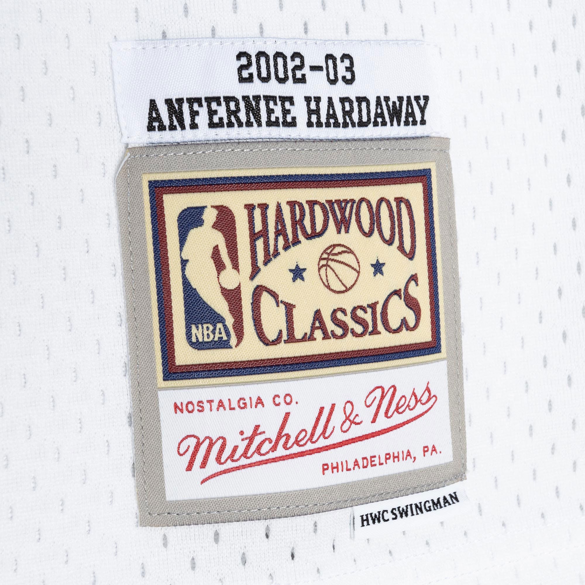 Mitchell Ness Penny Hardawa White Phoenix Suns 2002/03 Hardwood Classics Swingman NBA Jersey Men's
