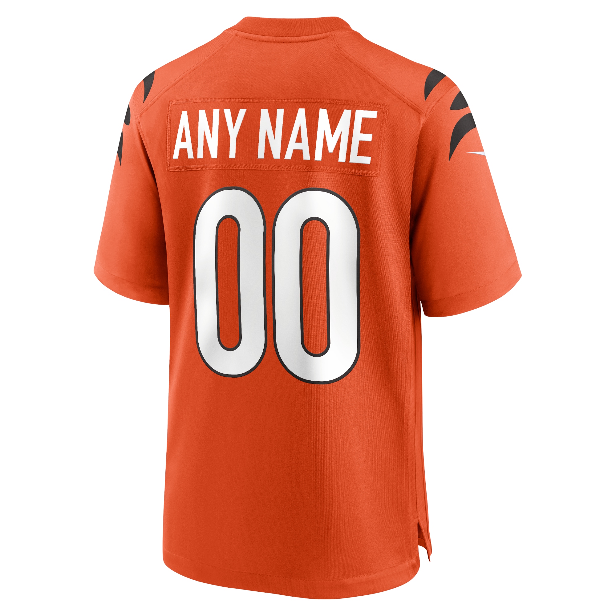 Cincinnati Bengals Orange Alternate Game Custom NFL Jersey Men's