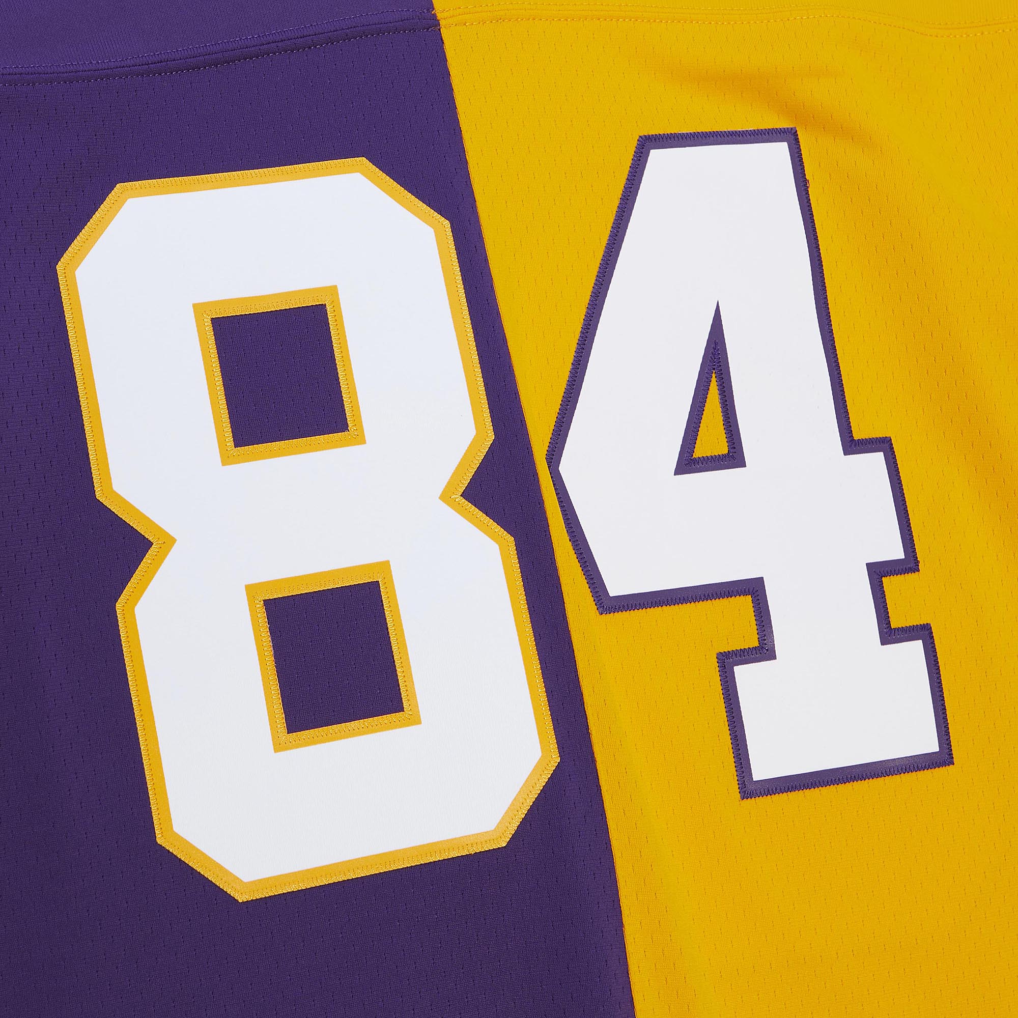 Minnesota Vikings Randy Moss Mitchell Ness Purple/Gold 1998 Split Legacy NFL Jersey Men's