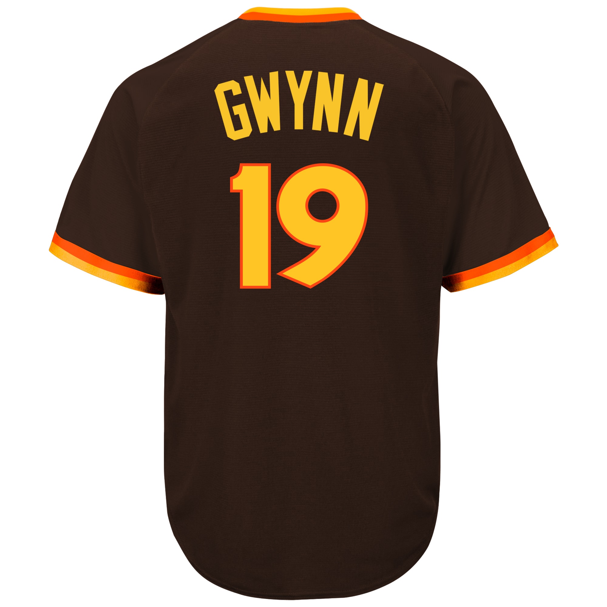 San Diego Padres Tony Gwynn Mitchell Ness Brown MLB Jersey Men's
