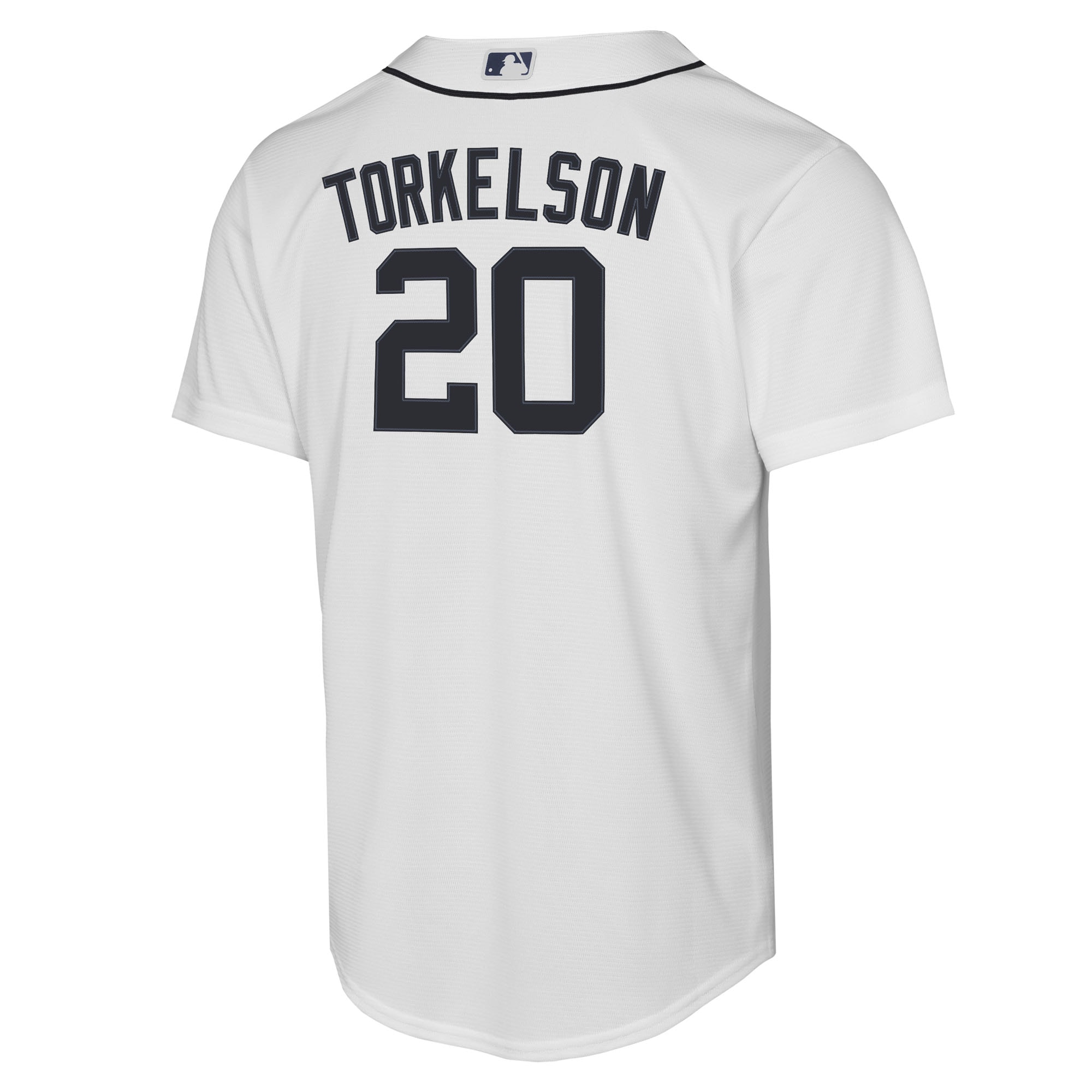 Detroit Tigers Spencer Torkelson White Home Player MLB Jersey Youth