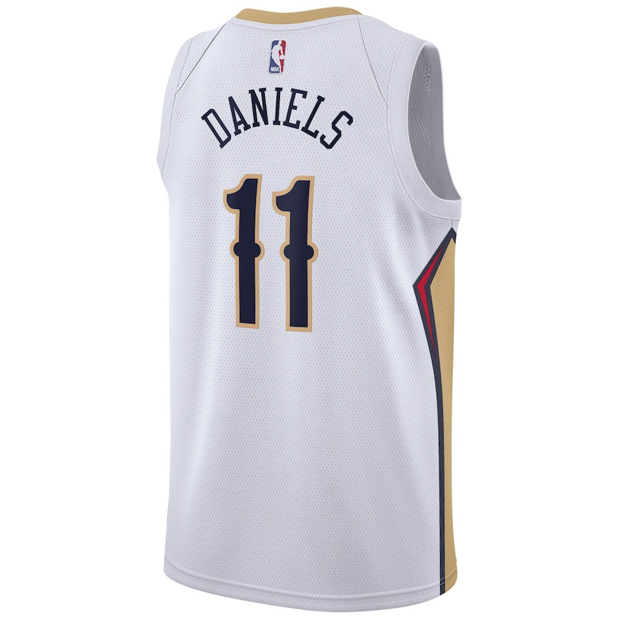 Dyson Daniels 11 New Orleans Pelicans Unisex Swingman Association Editio White NBA Jersey Unisex