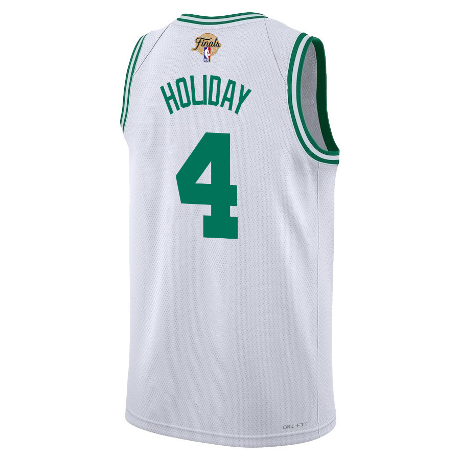 Jrue Holiday 4 Boston Celtics 2024 FINALS PATCH Swingman Association Editio White NBA Jersey Men's