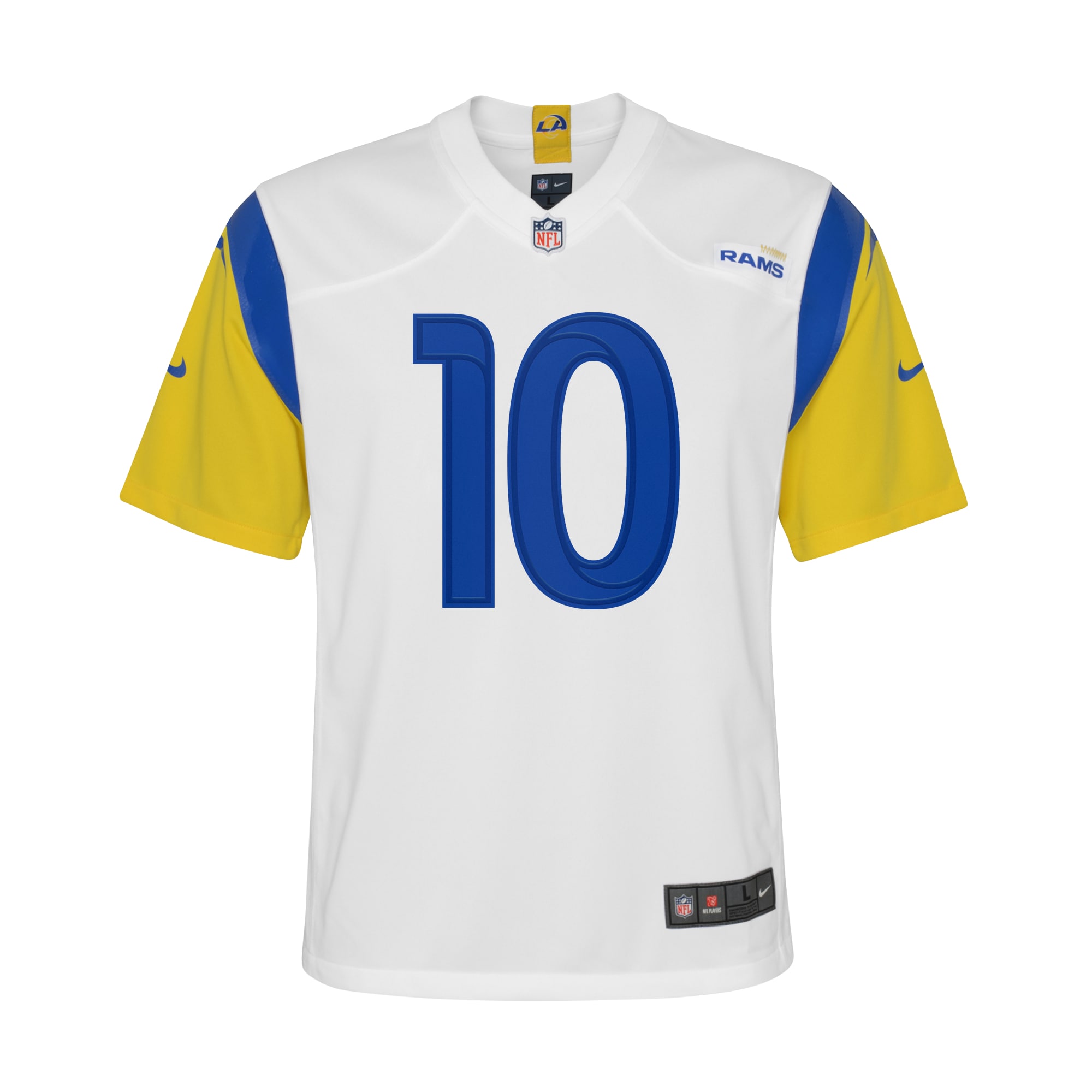 Los Angeles Rams Cooper Kupp White Game NFL Jersey Youth