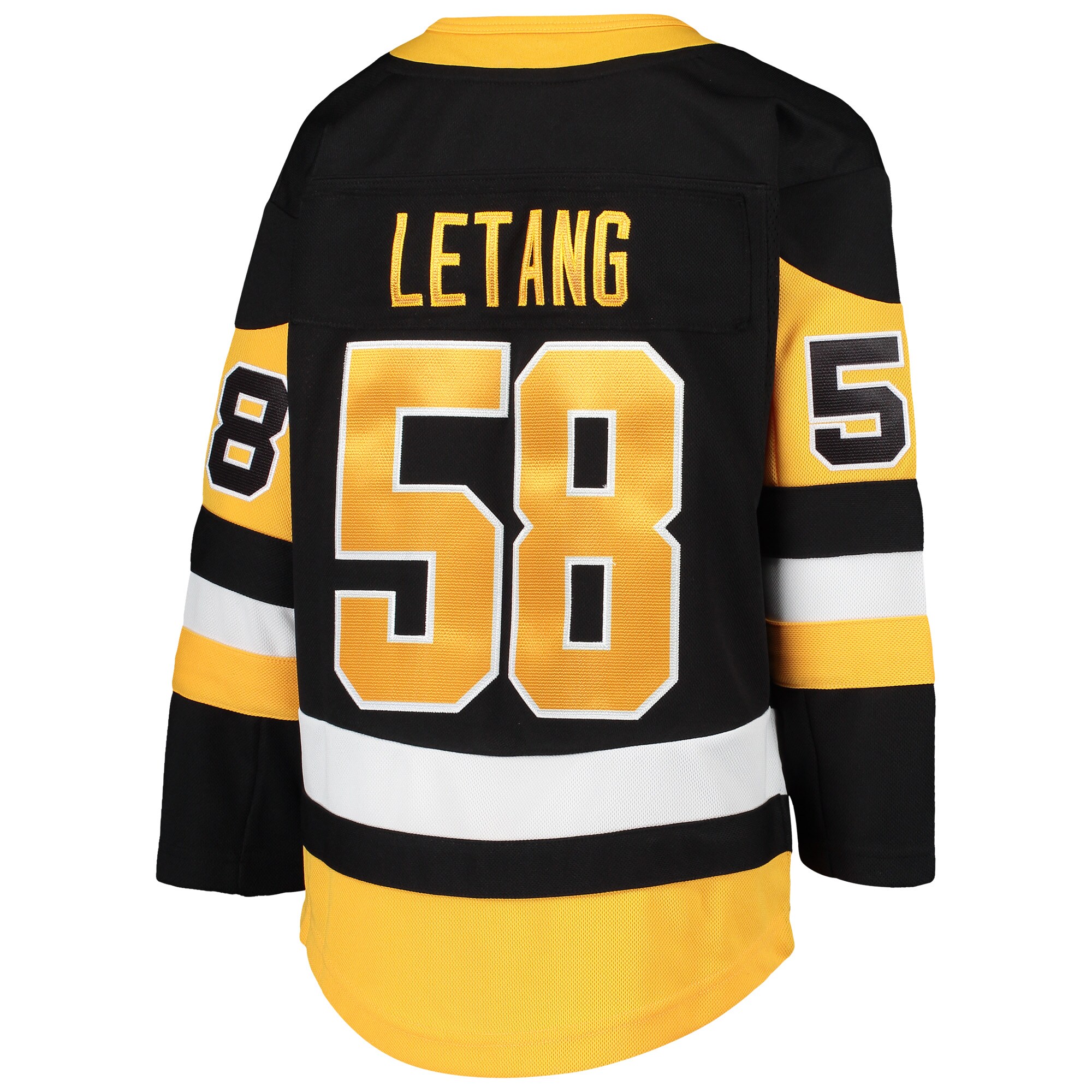 Pittsburgh Penguins Kris Letang Black Premier Player NHL Jersey Youth