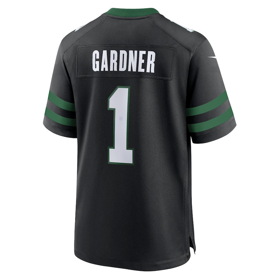 Ahmad Sauce Gardner 1 New York Jets Alternate Game Legacy Black NFL Jersey Men's