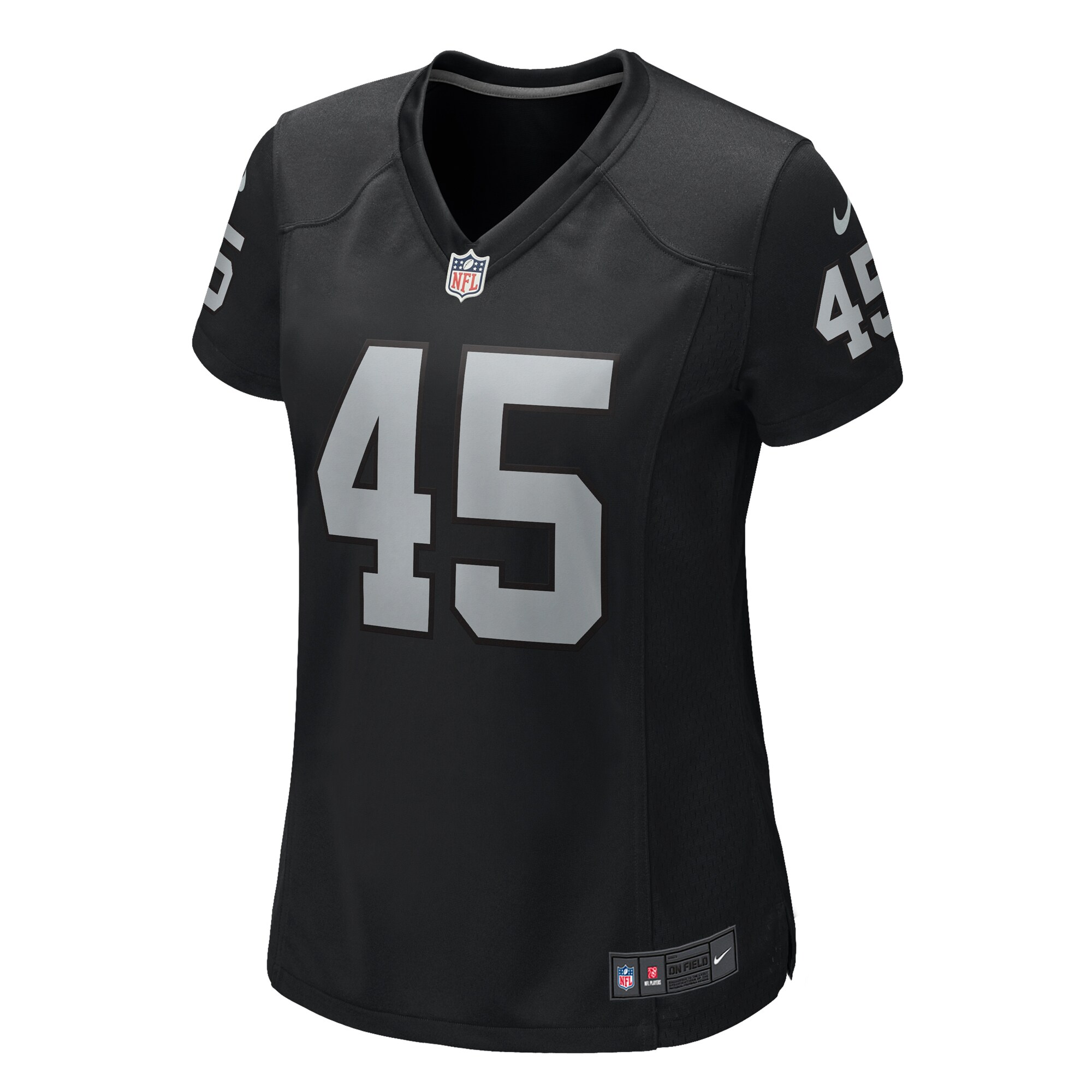 Las Vegas Raiders Tommy Eichenberg Black Game NFL Jersey Women's