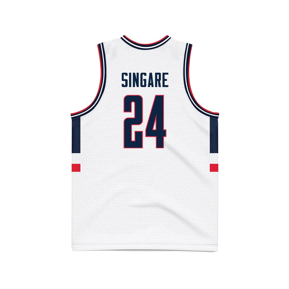 Youssouf Singare 24 UConn Huskies 2024 National Champions Patch Unisex NCAA Jersey Unisex