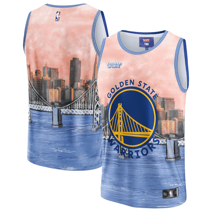 Golden State Warriors KidSuper Studio Unisex Hometown Blue NBA Jersey Unisex