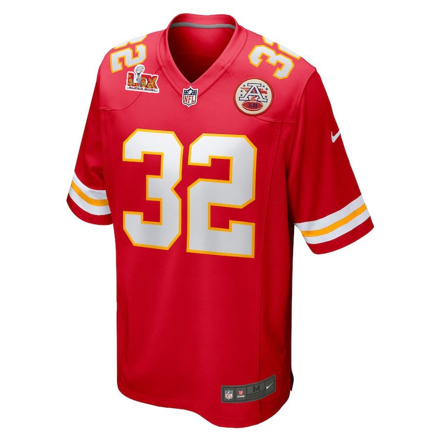 Nick Bolton #32 Kansas City Chiefs Super Bowl LIX Red NFL Jersey Youth