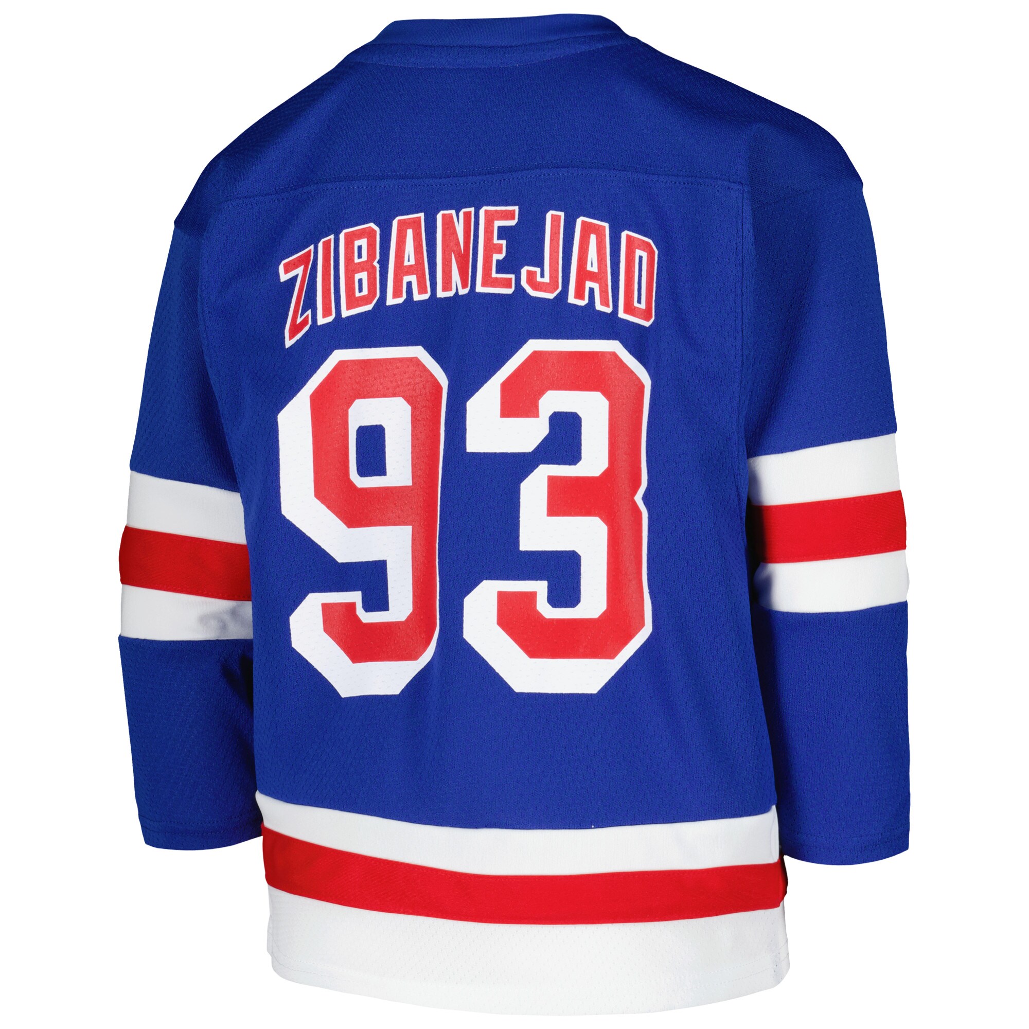 Preschool New York Rangers Mika Zibanejad Blue Home Player NHL Jersey Men's