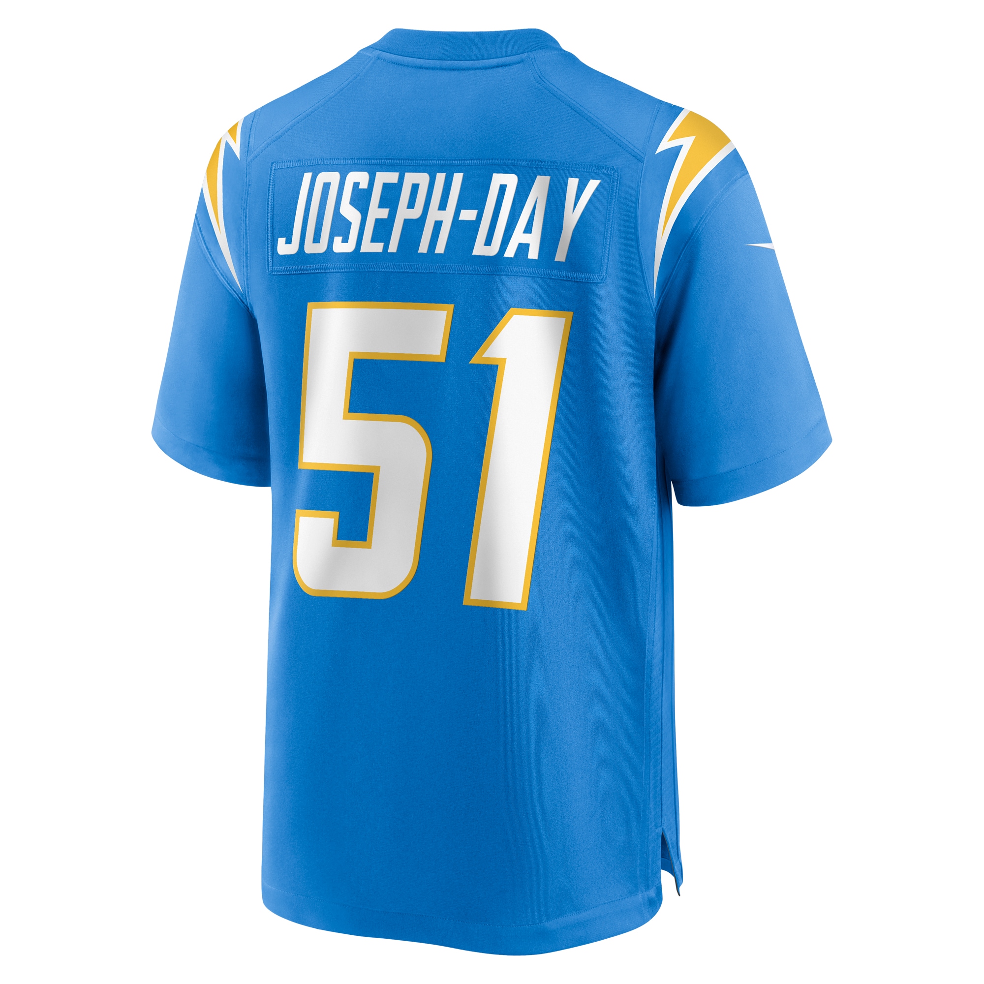 Los Angeles Chargers Sebastian Joseph-Day Powder Blue Game Player NFL Jersey Men's