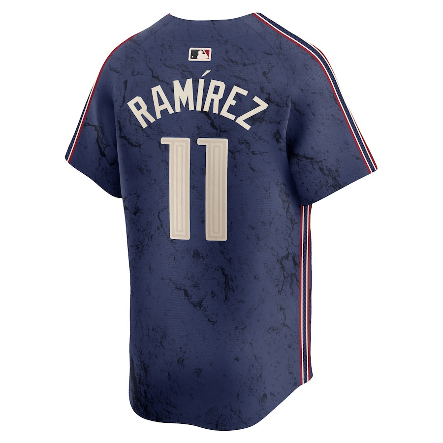 Jos? Ram?rez 11 Cleveland Guardians 2024 City Connect Limited Navy MLB Jersey Men's