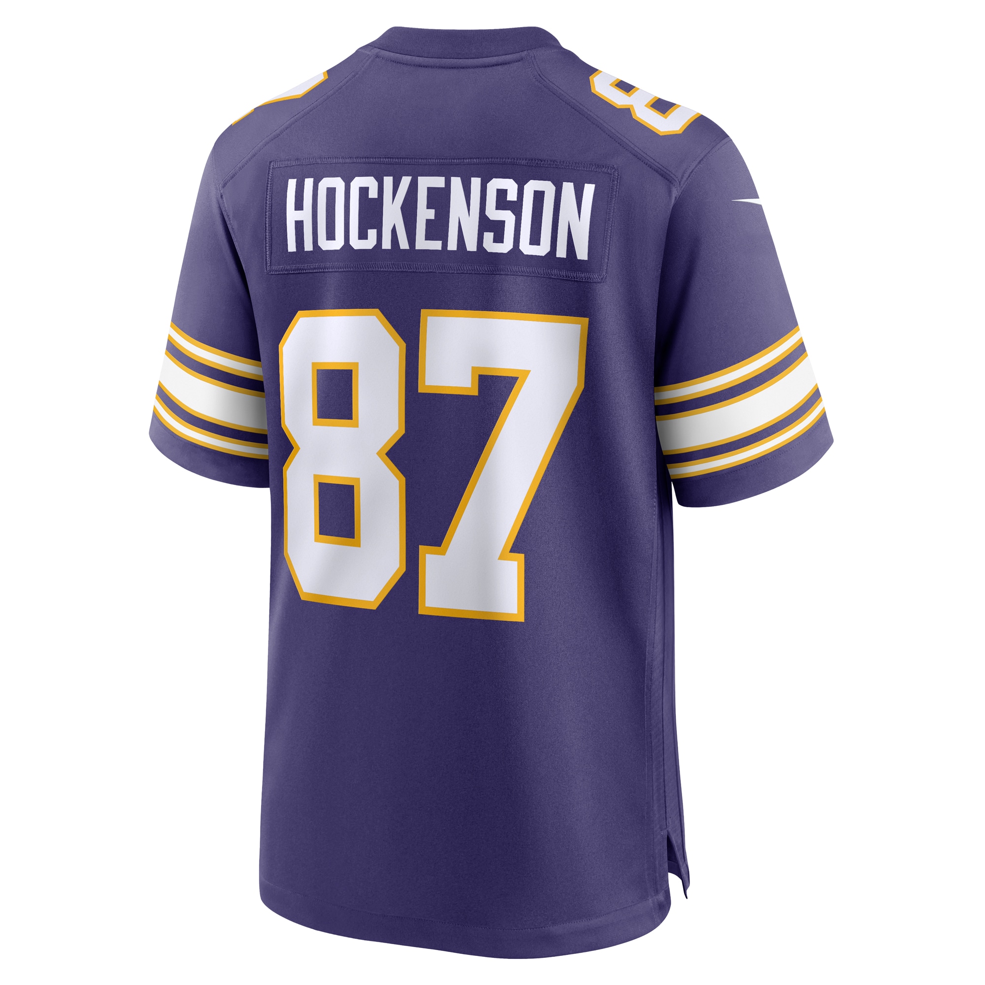 Minnesota Vikings T.J. Hockenson Purple Classic Player Game NFL Jersey Men's