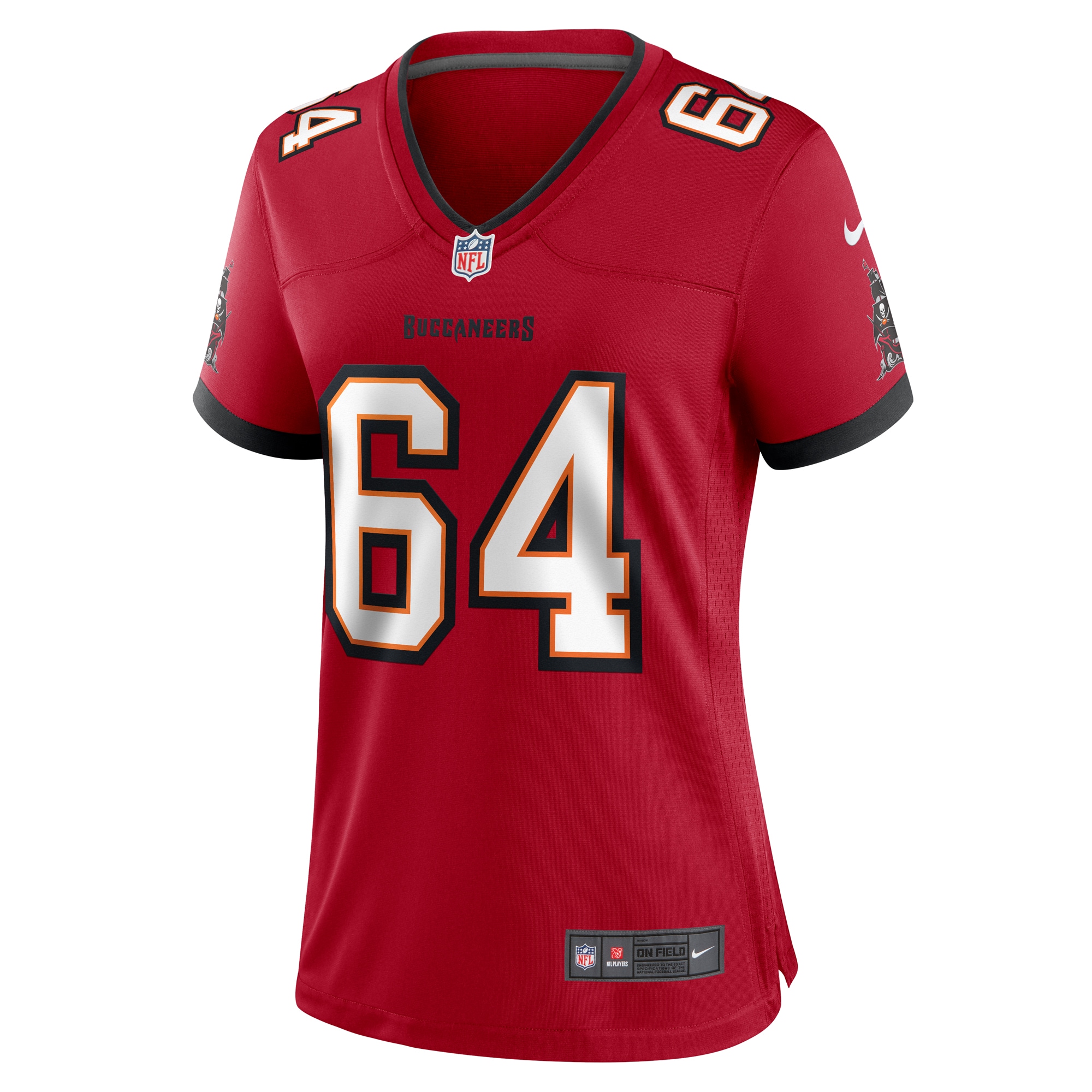 Tampa Bay Buccaneers Royce Newman Red Game NFL Jersey Women's